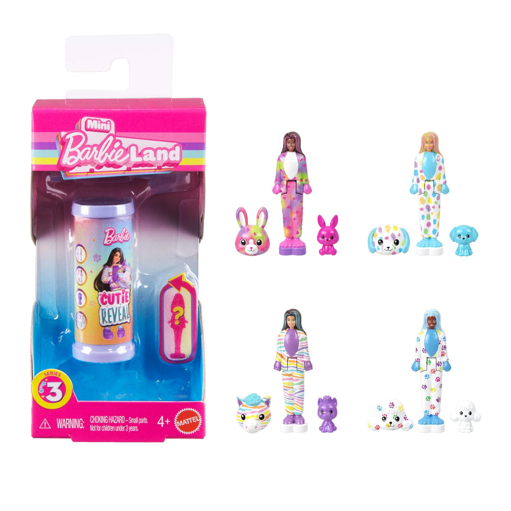 Barbie-Coffret Poupée Sirène Et Accessoires Mini-Barbieland
