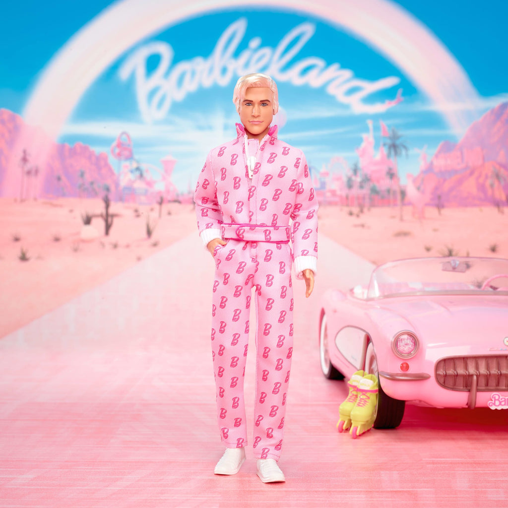 Barbie-Poupée Ken-Poupée Inspirée Du Film Avec Combinaison Rose