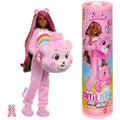 Bambola Barbie Cutie Reveal Serie Care Bears Con Accessori in Costume Di Peluche Di Cheer Bear, 10 Sorprese