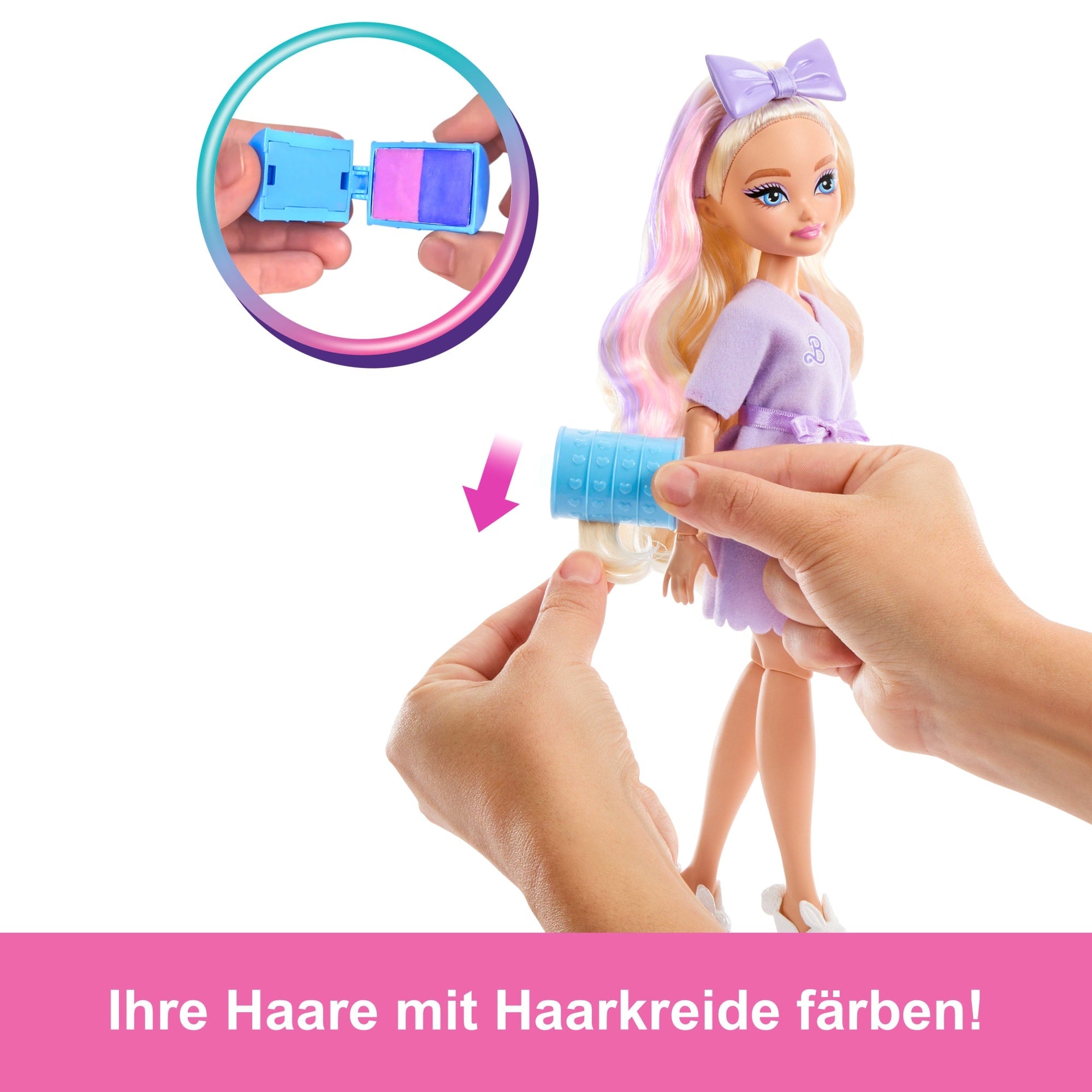 Barbie Dream Get Ready With Barbie Barbie Malibu“-Modepuppe Mit Überraschungs-Accessoires Und Mehr Als 15 Looks