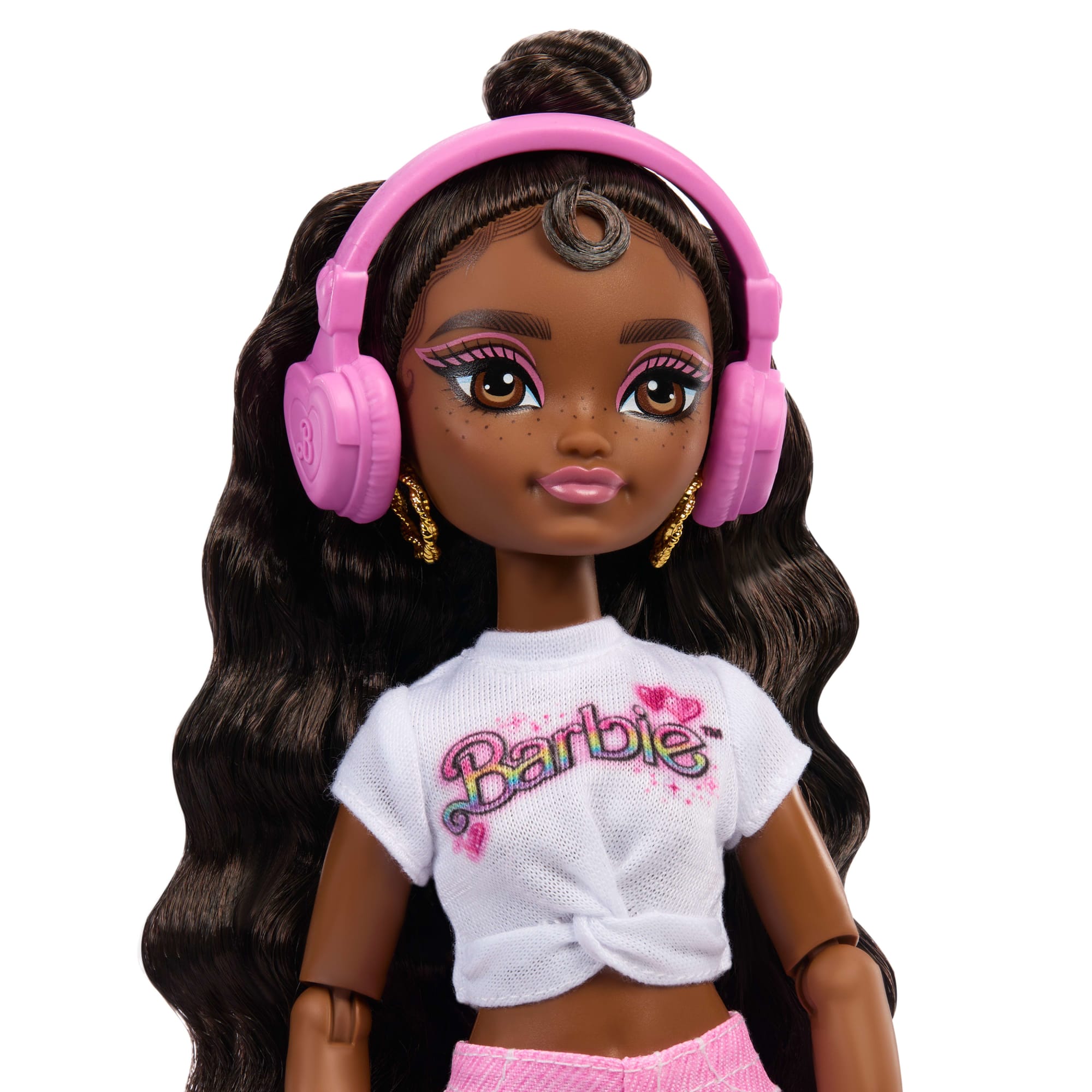 Rüya Arkadaşlar Patenci Barbie 'Brooklyn' Bebek Ile Müzik Ve Video Temalı 9 Aksesuar