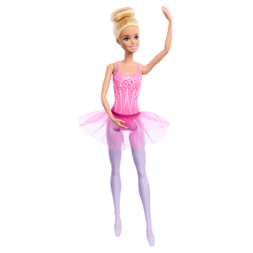 Κούκλα Barbie Μπαλαρίνα, Ξανθιά Κούκλα Με Μοβ Αποσπώμενο Τουτού