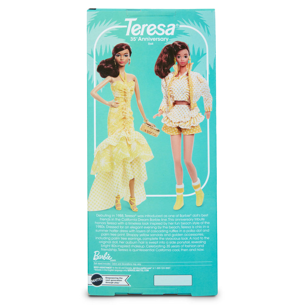 Barbie-Poupée Teresa 35Ème Anniversaire-Poupée À Collectionner