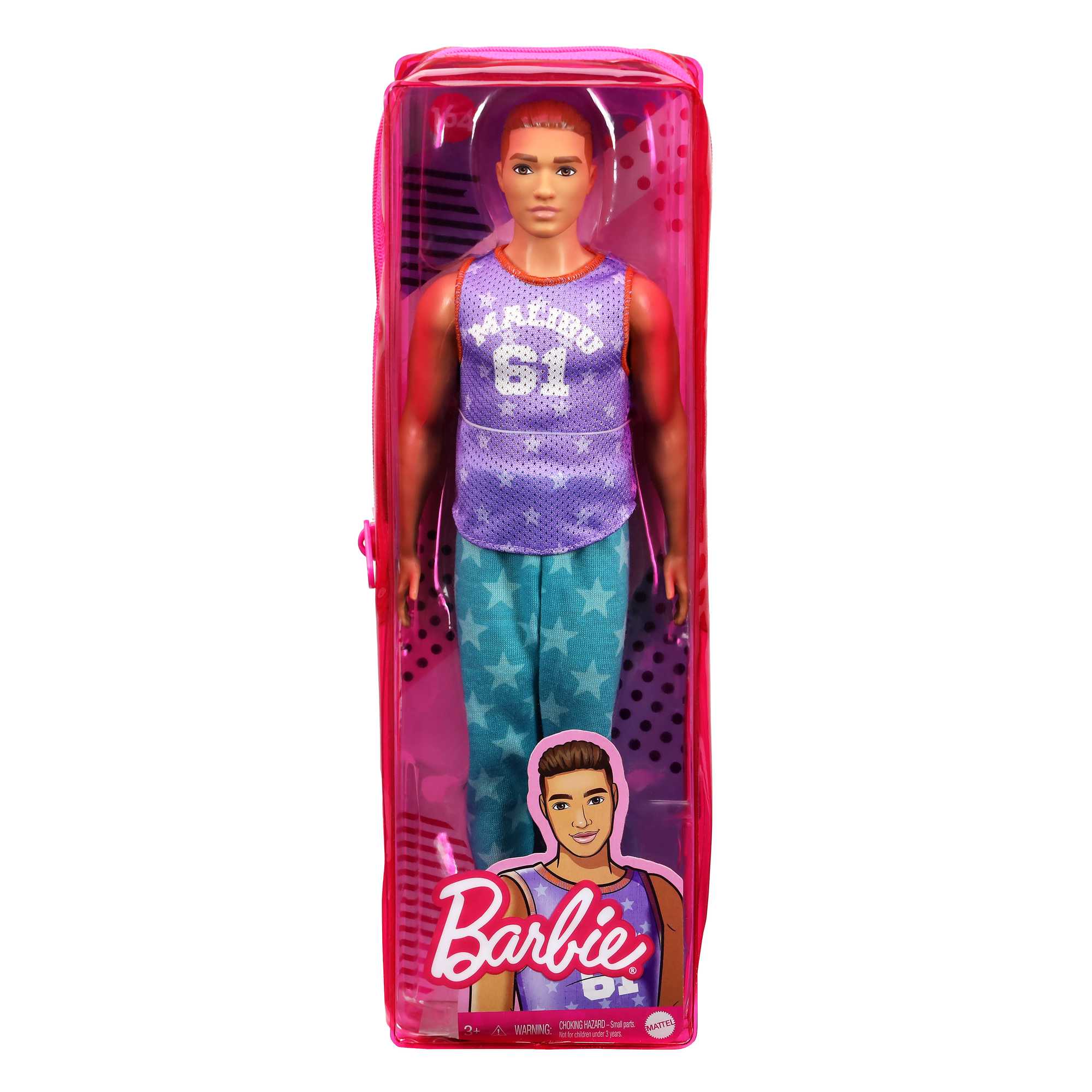 Barbie Ken Fashionistas Puppe Im Sternen Jersey, Anziehpuppe