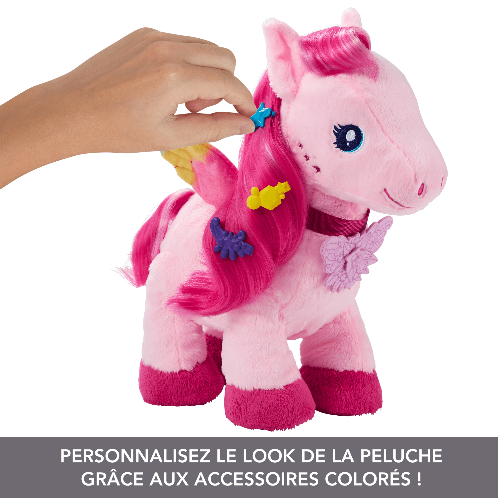 Barbie-A Touch Of Magic-Pégase Marche Et Bat Des Ailes-Peluche
