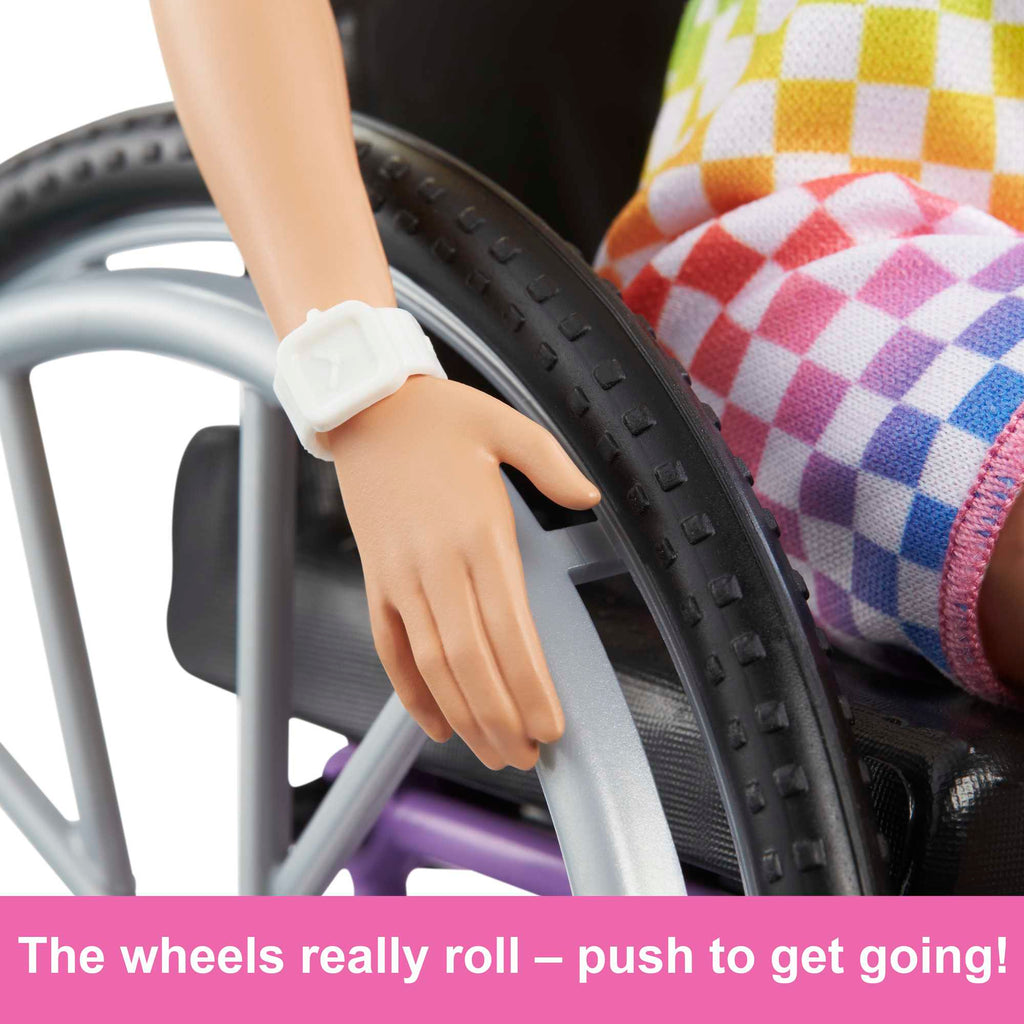 Barbie Wheelchair Doll Blonde