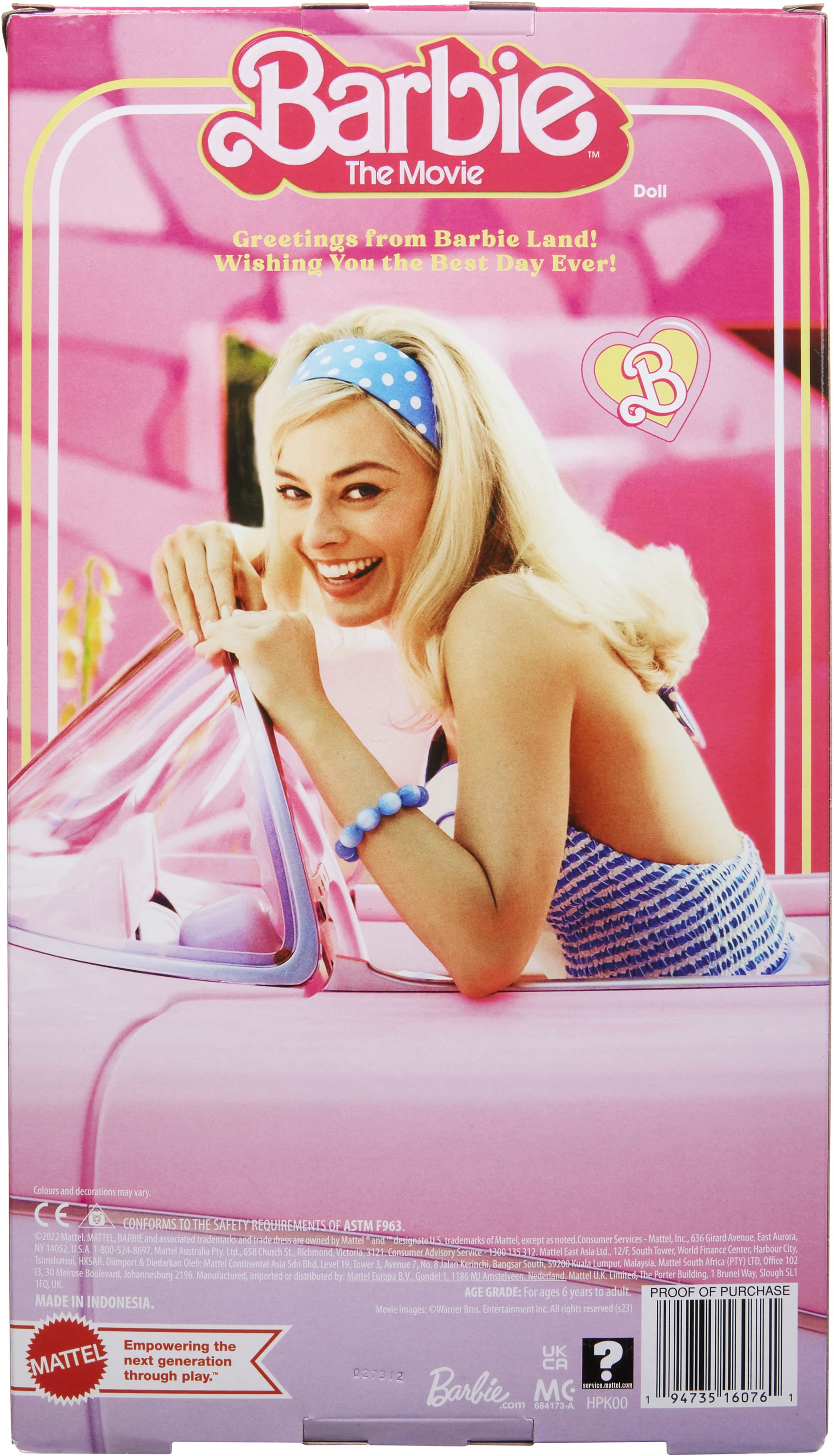 Barbie - Poupée Barbie Tenue Western Rose - Poupée Mannequin - 6 Ans Et +