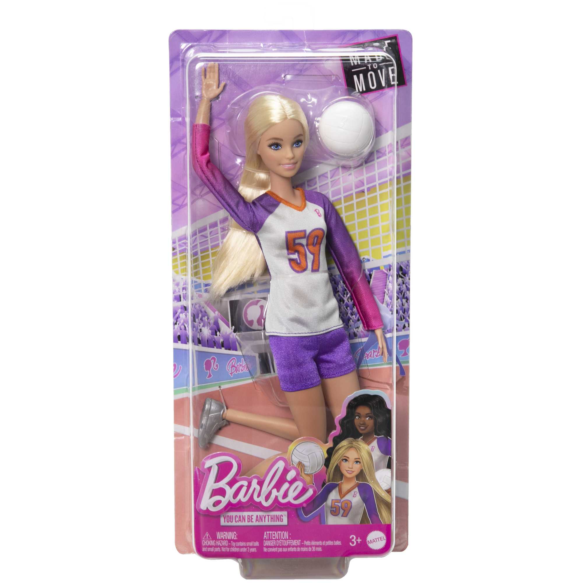 Barbie Sport Snodate - Pallavolista