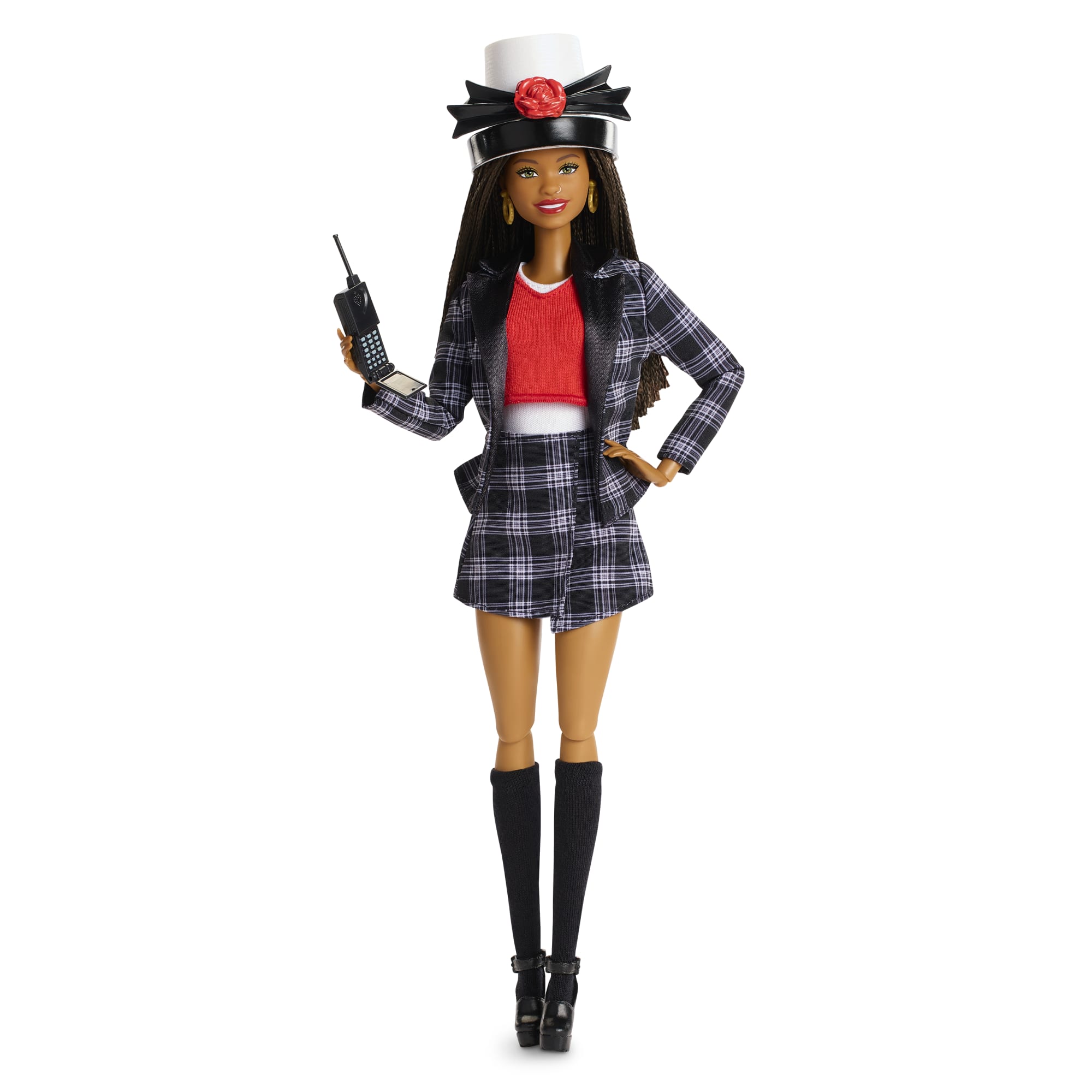 Barbie Signature Clueless Dionne Collector Doll With Black-And-White Plaid Suit & Accessories