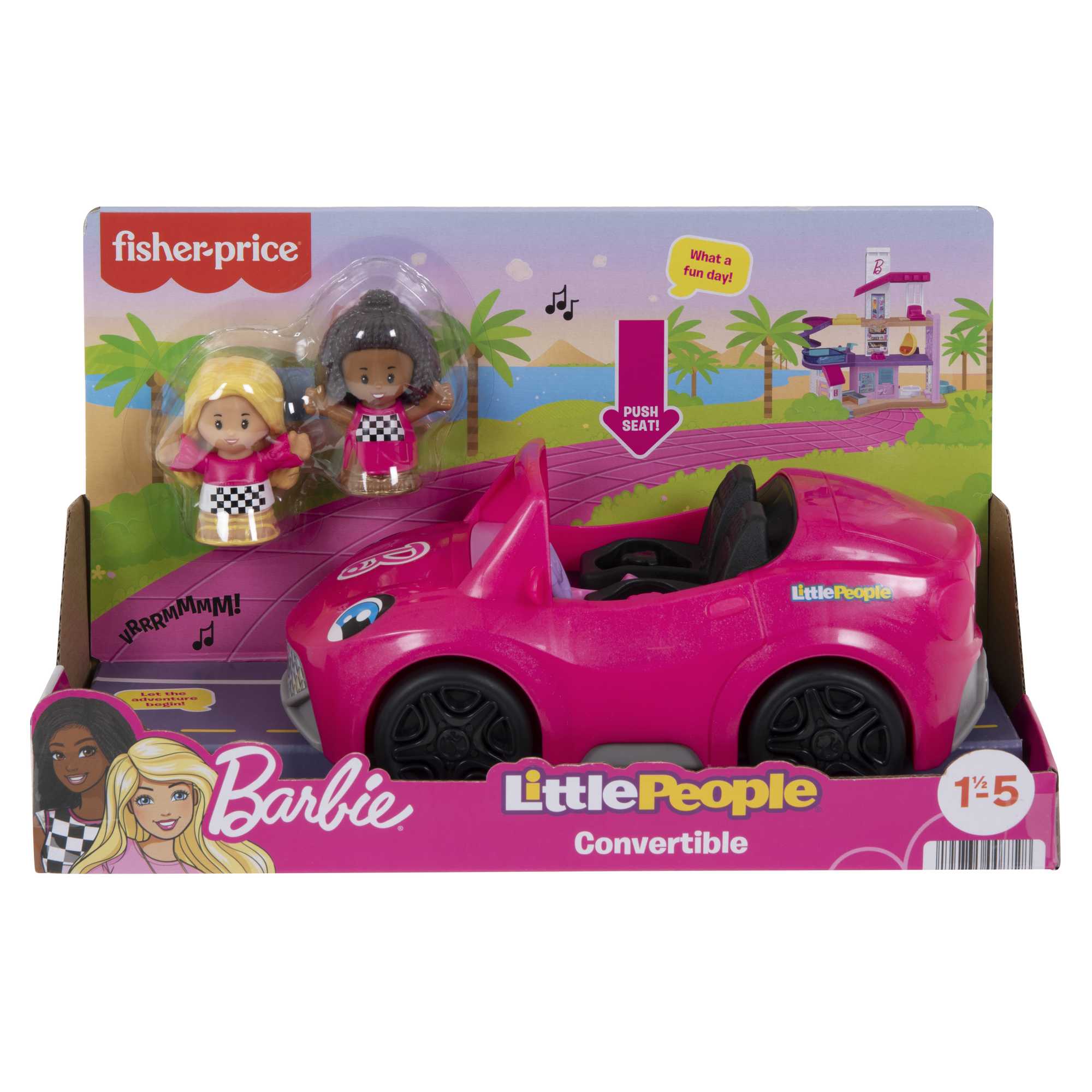 Descapotable De Barbie De Little People