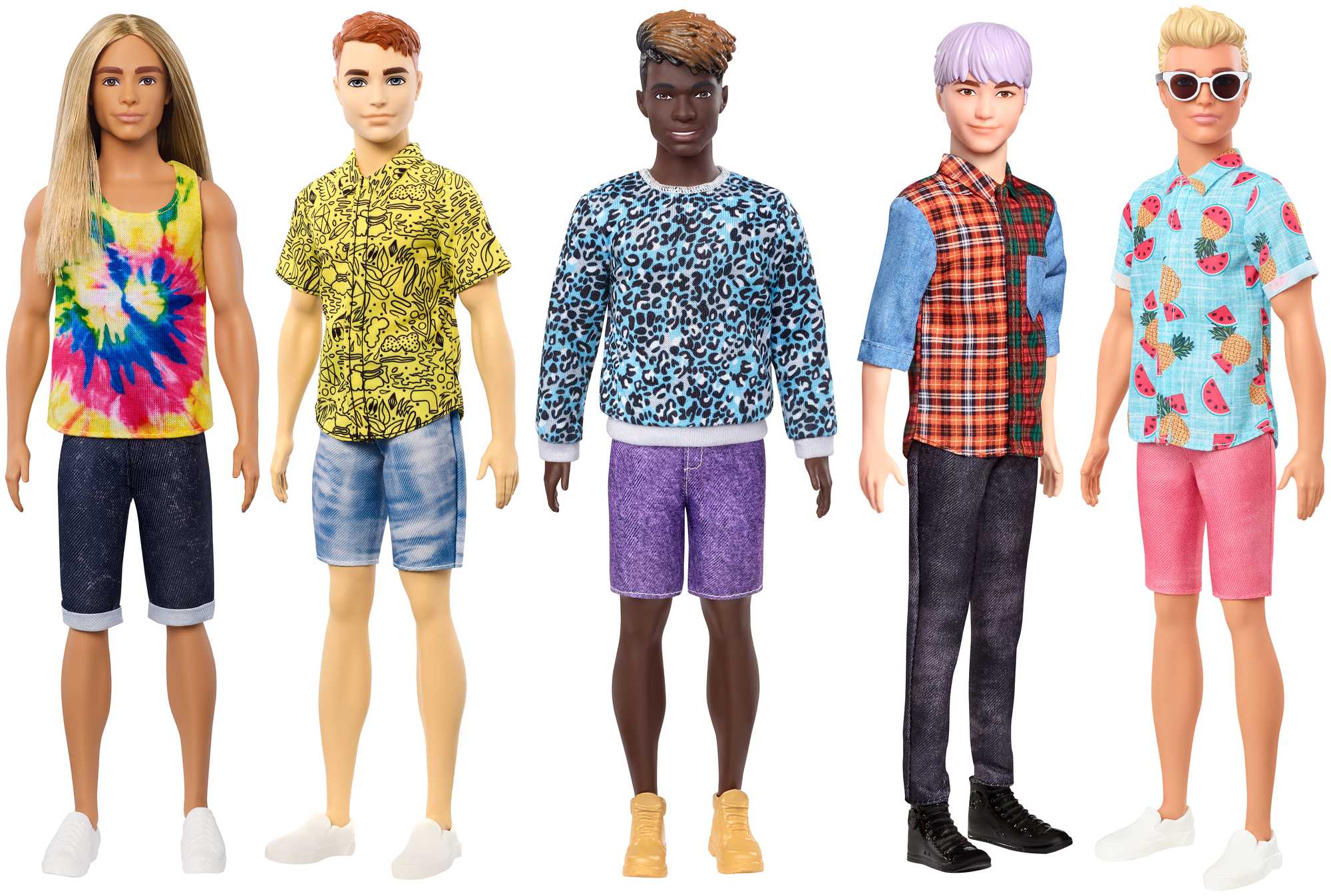 Barbie - Ken Fashionistas (Modèle Aléatoire) - Poupée Mannequin - 3 Ans Et +
