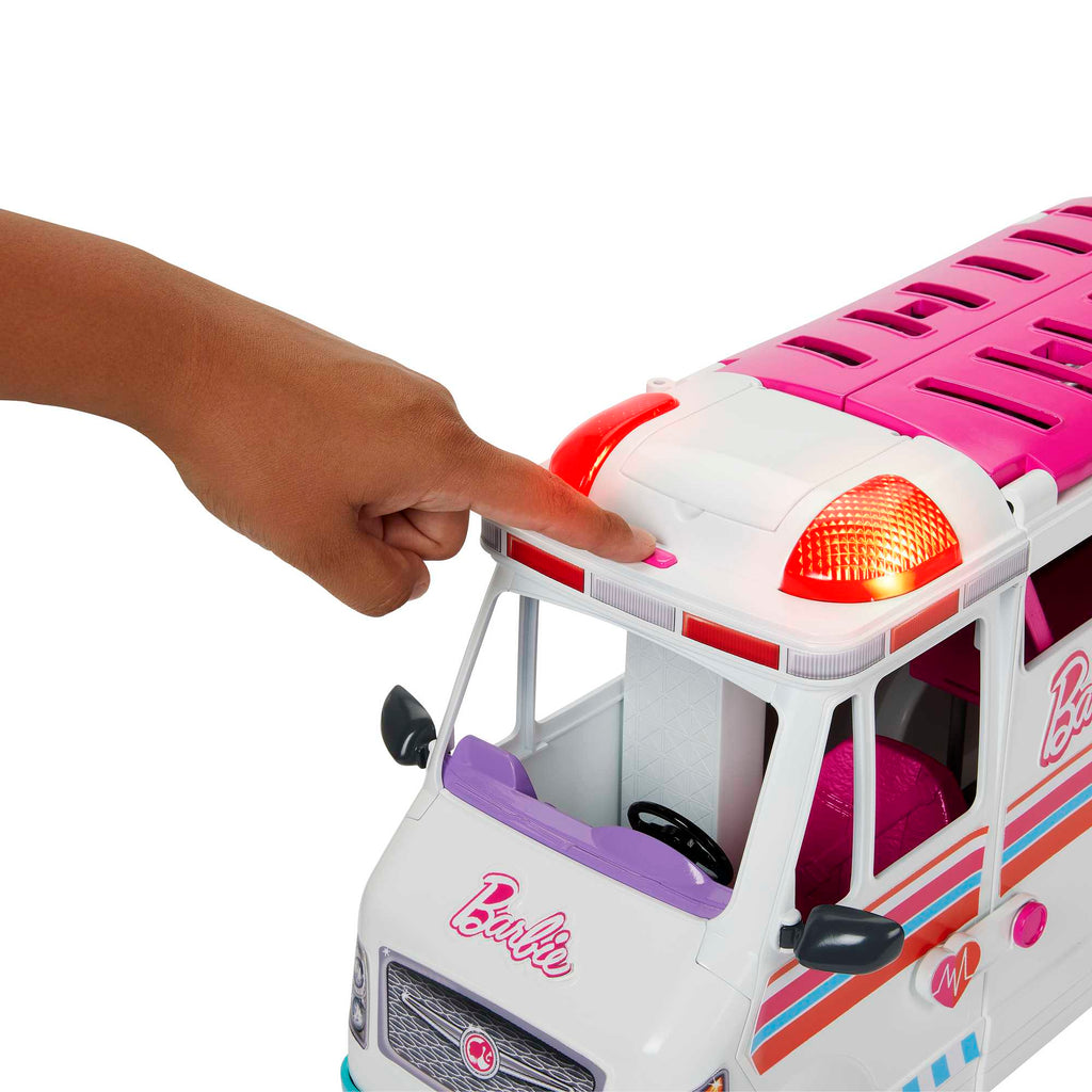 Barbie-Véhicule Médical-Coffret Ambulance Et Clinique Et Accessoires