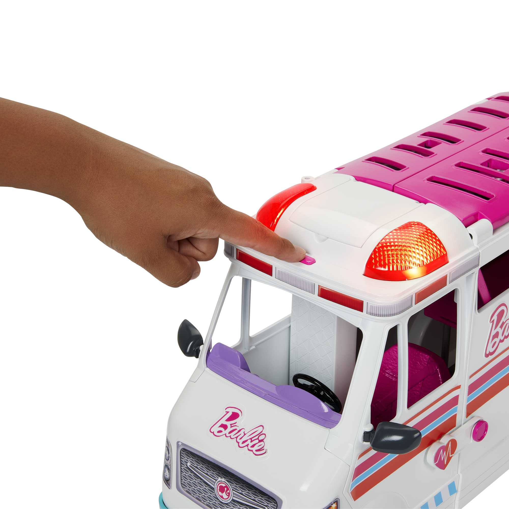 Barbie-Véhicule Médical-Coffret Ambulance Et Clinique Et Accessoires