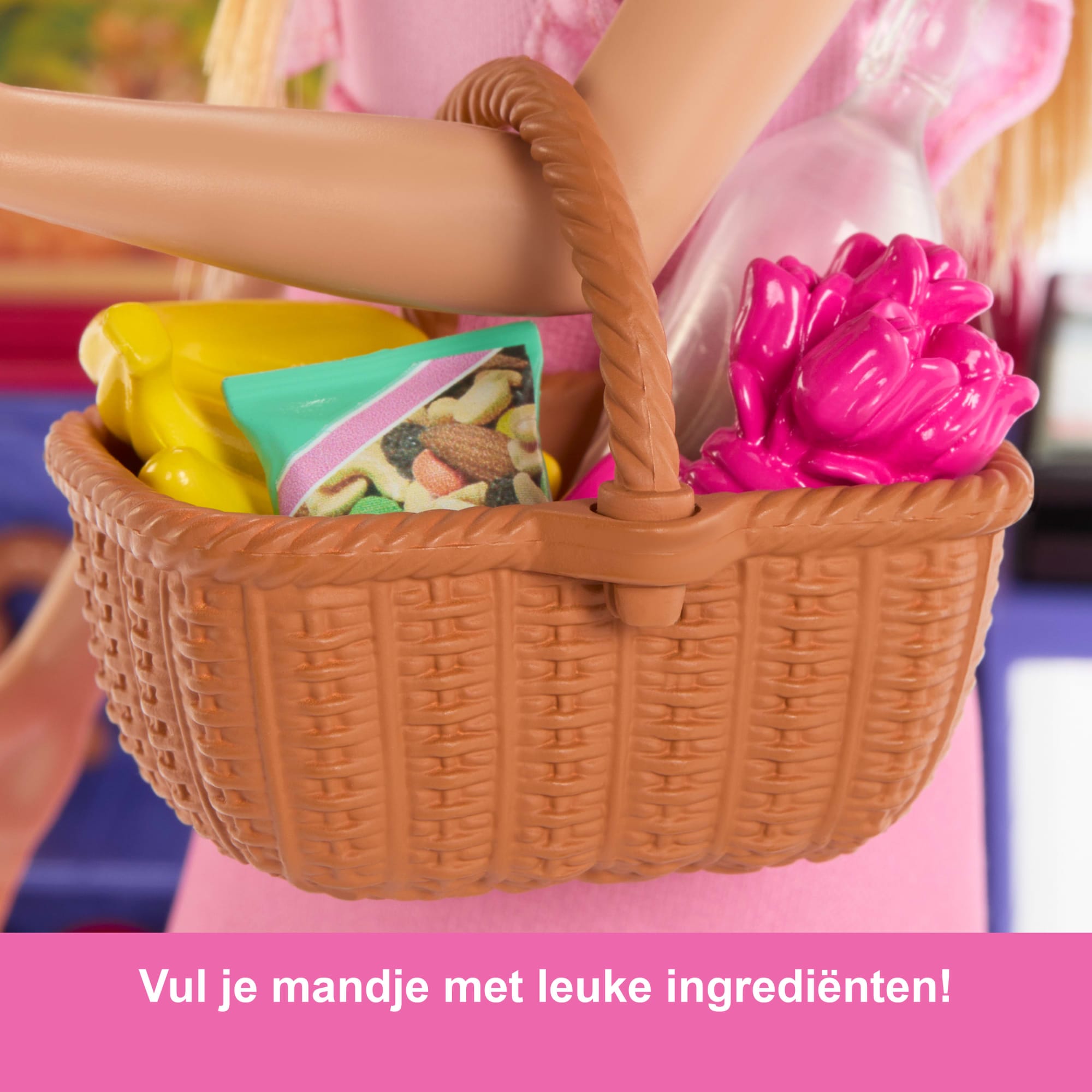 Barbie En Teresa Recept Voor Vriendschap Malibu Op De Markt Poppen En Speelset Met 11 Accessoires