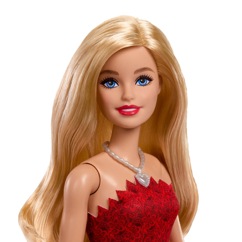 Barbie-Poupée Spécial 80Ème Anniversaire De Mattel-Avec Robe Rouge