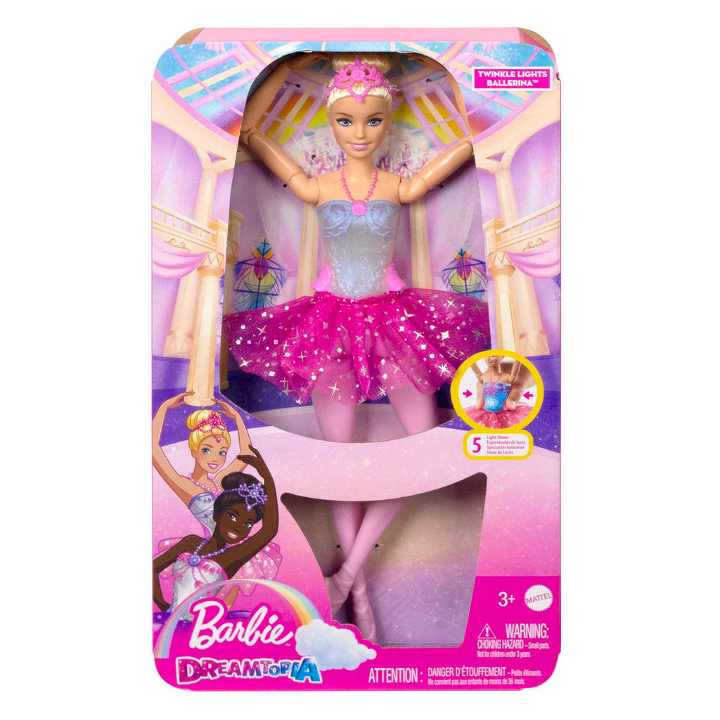 Barbie Bebek | Sarışın Balerin Bebek | Sihirli Işık Özelliği