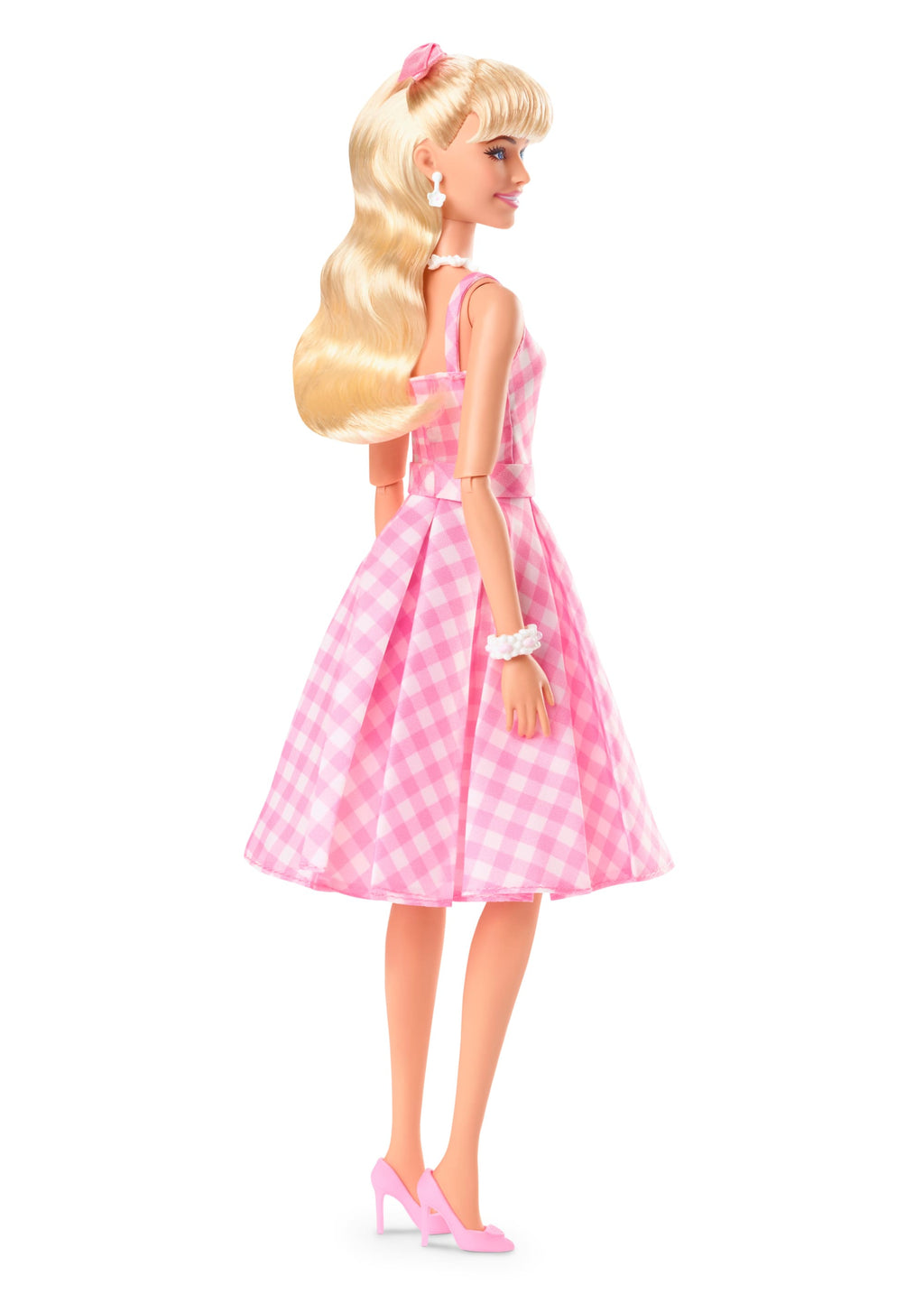 Barbie Le Film-Poupée Barbie En Robe Vichy Rose À Collectionner