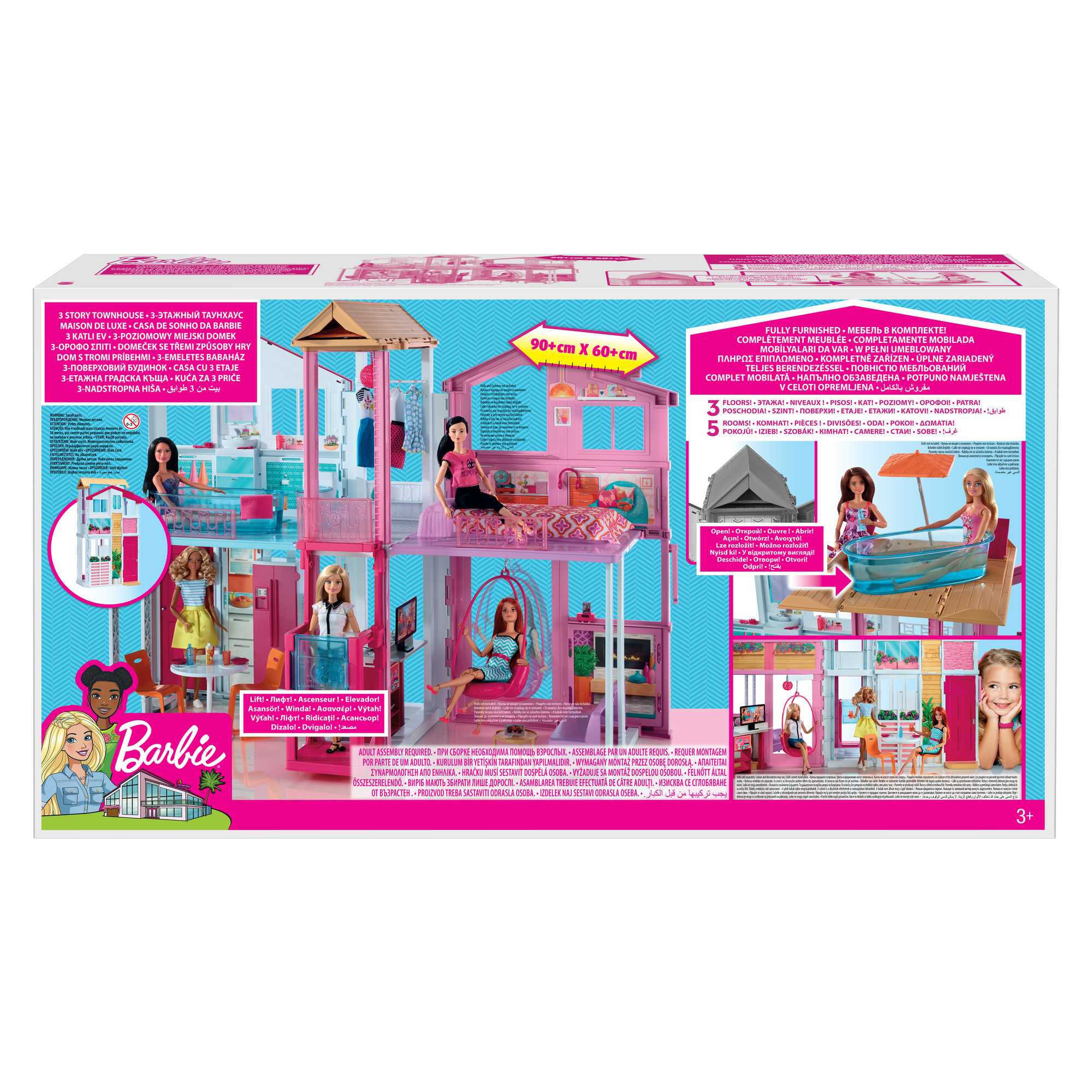 Barbie - Maison De Luxe - Poupée Mannequin  - 3 Ans Et +