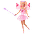 Muñeca Hada Barbie De Fantasía Con Alas Que Cambian De Color Y Conjunto, Incluye Una Varita De Juguete Con Esponja Y Accesorios De Moda