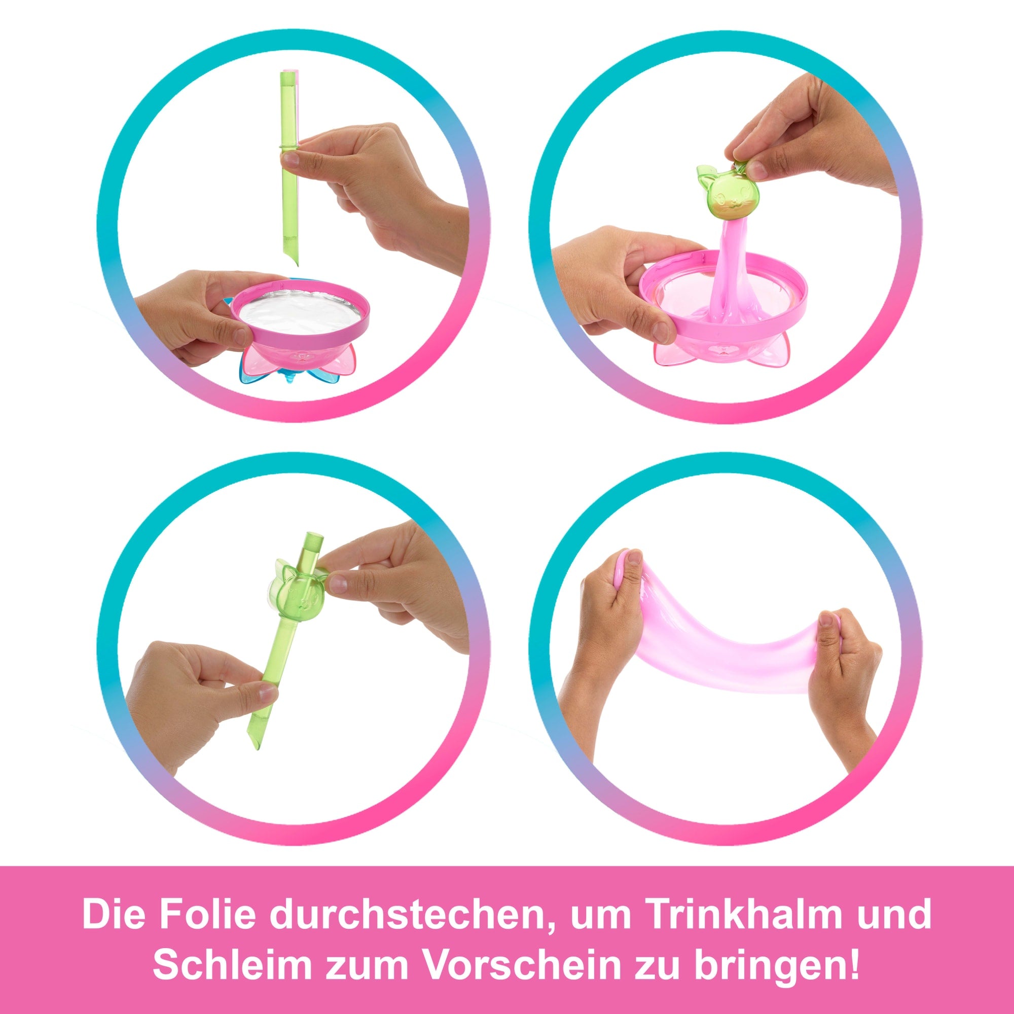 Barbie Pop Reveal Shakes-Serie, Set Aus Puppe & Accessoires, Duftende Helle Häschen-Modepuppe
