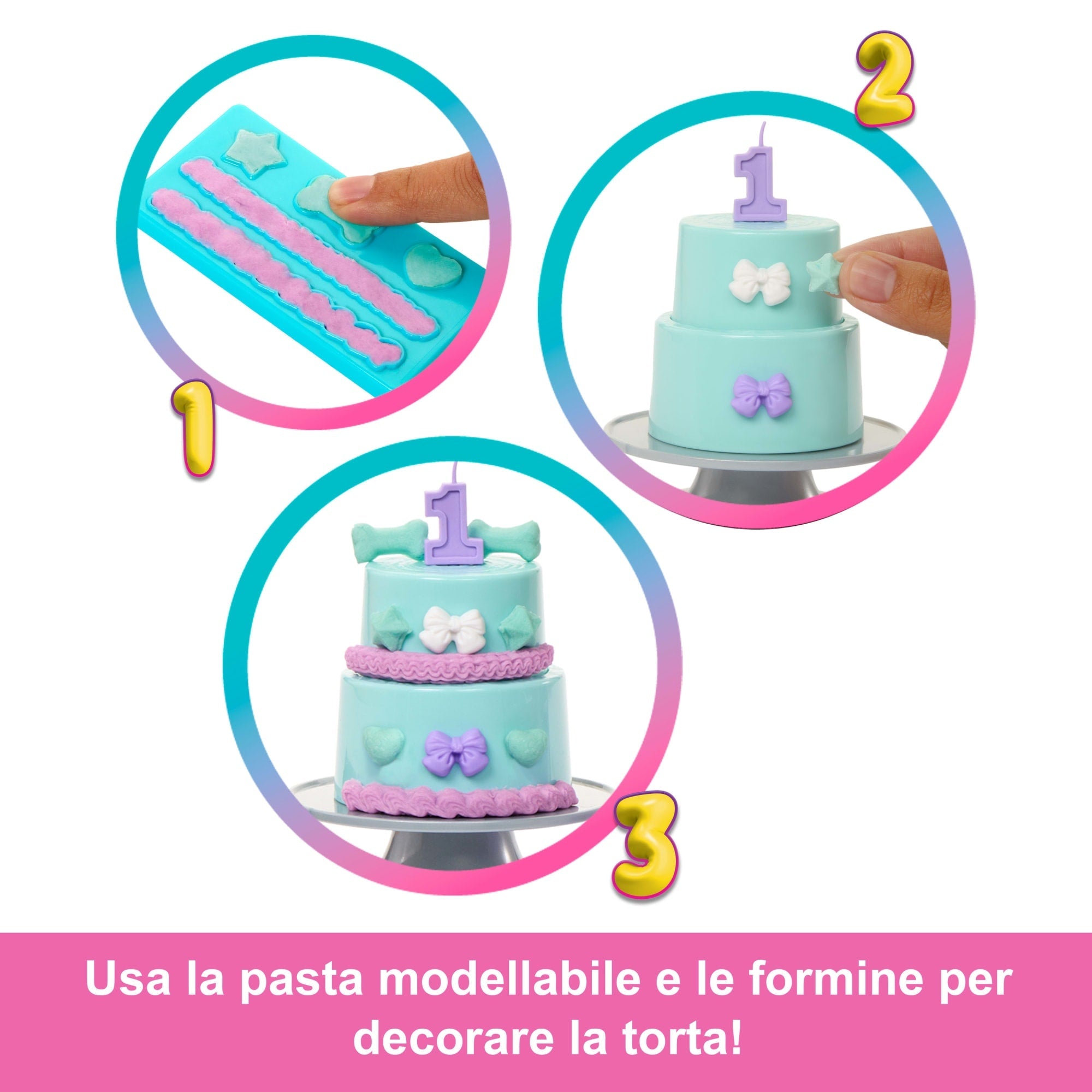 Barbie Party Unboxed, Serie Compleanno Del Cucciolo, Bambola Party Stars E Accessori, Con 10 Sorprese