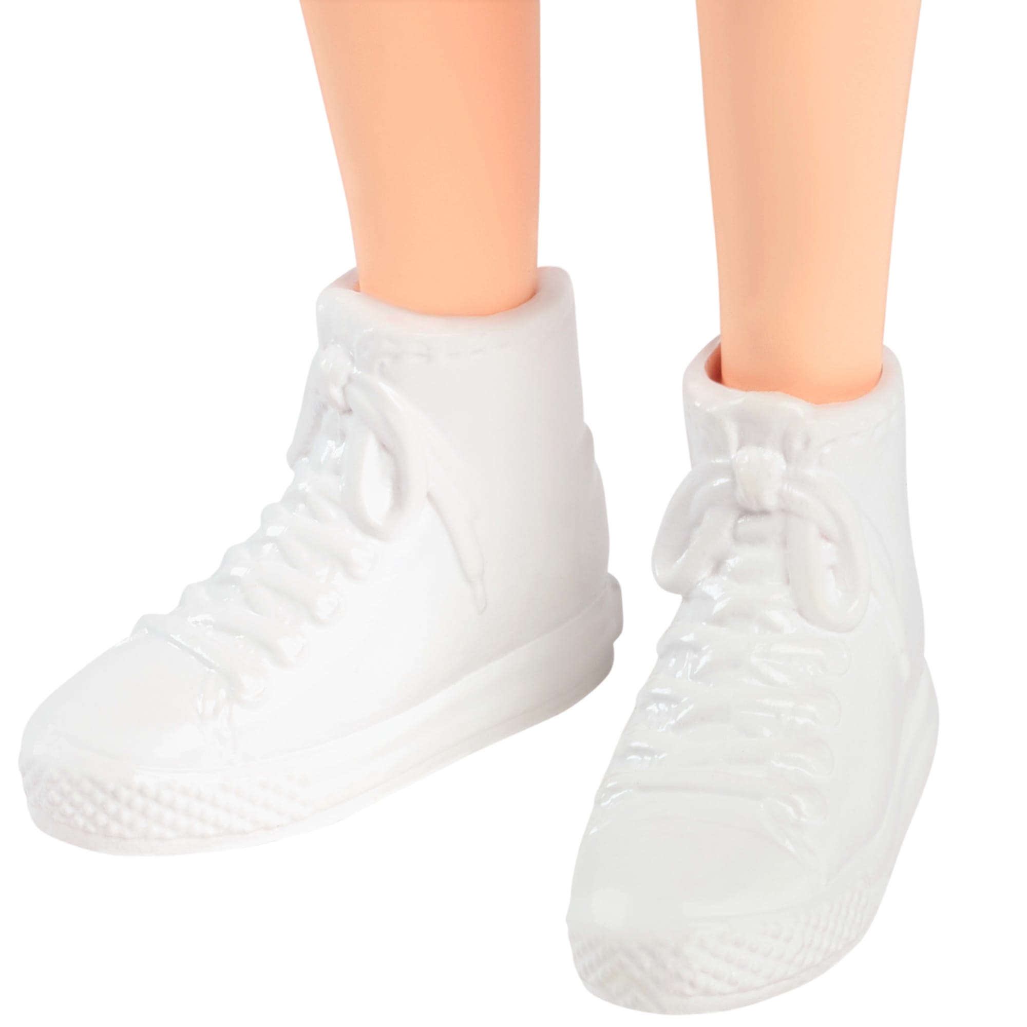 Barbie Fashionistas-Puppe Nr. 232 Mit Jersey-Oberteil, Violettem Faltenrock Und Rotem Haar
