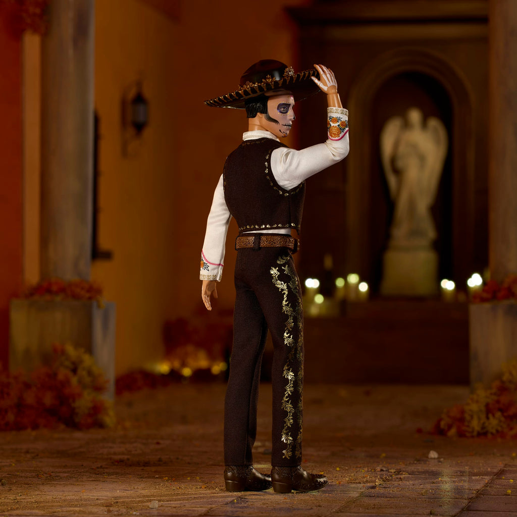 Barbie Signature Día De Muertos 2025, Bambola Ken Da Collezione Con Completo E Sombrero