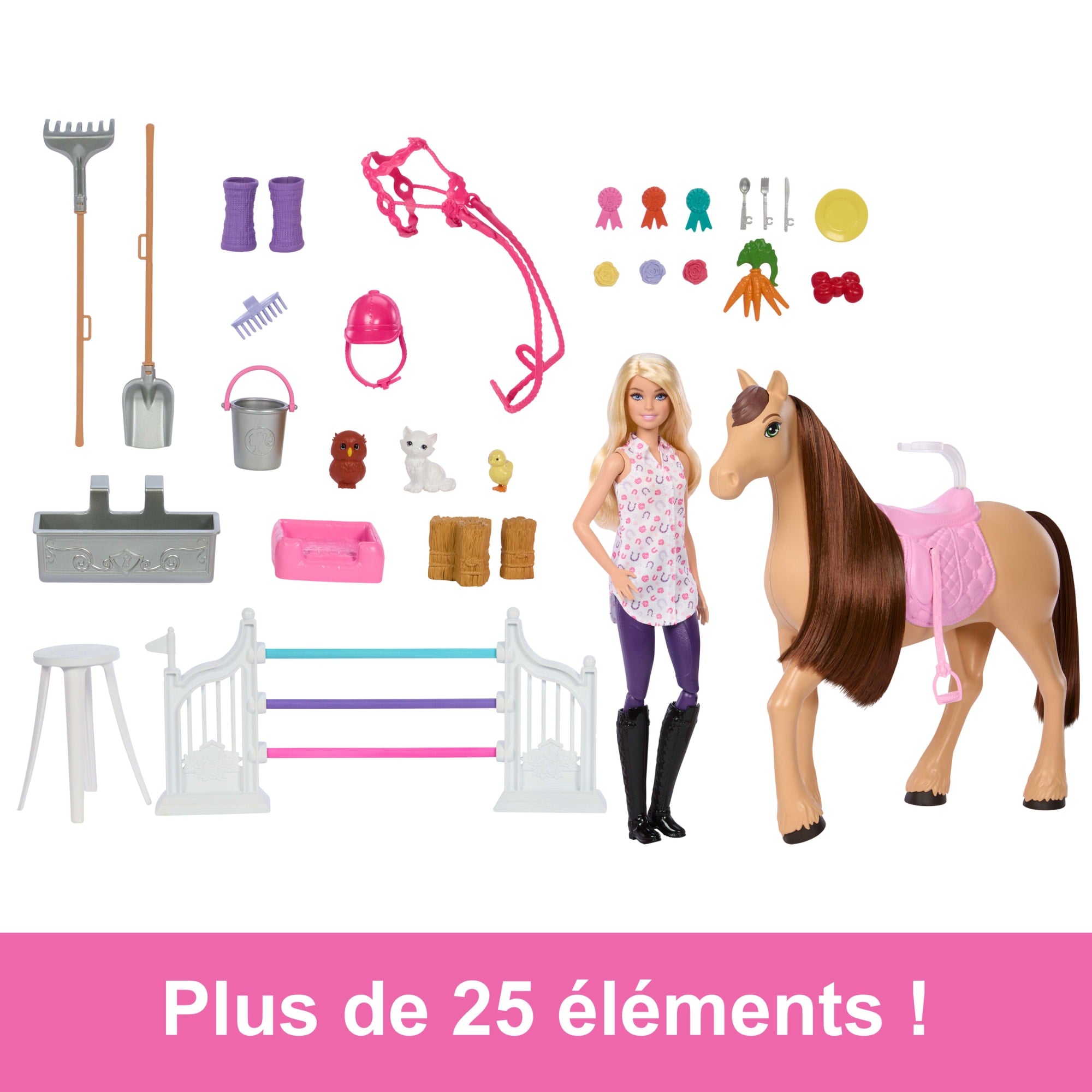 Barbie – Barbie Mysteries : The Great Horse Chase-Coffret Écurie Ultime