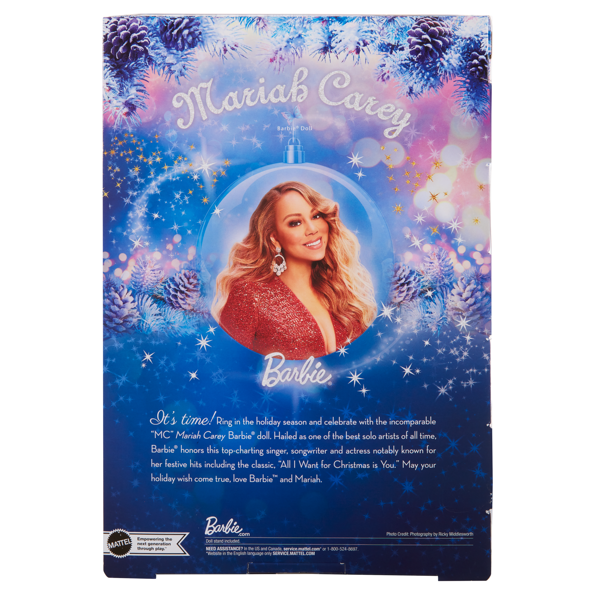 Barbie-Poupée Barbie Mariah Carey-Poupée Pour Les Fêtes