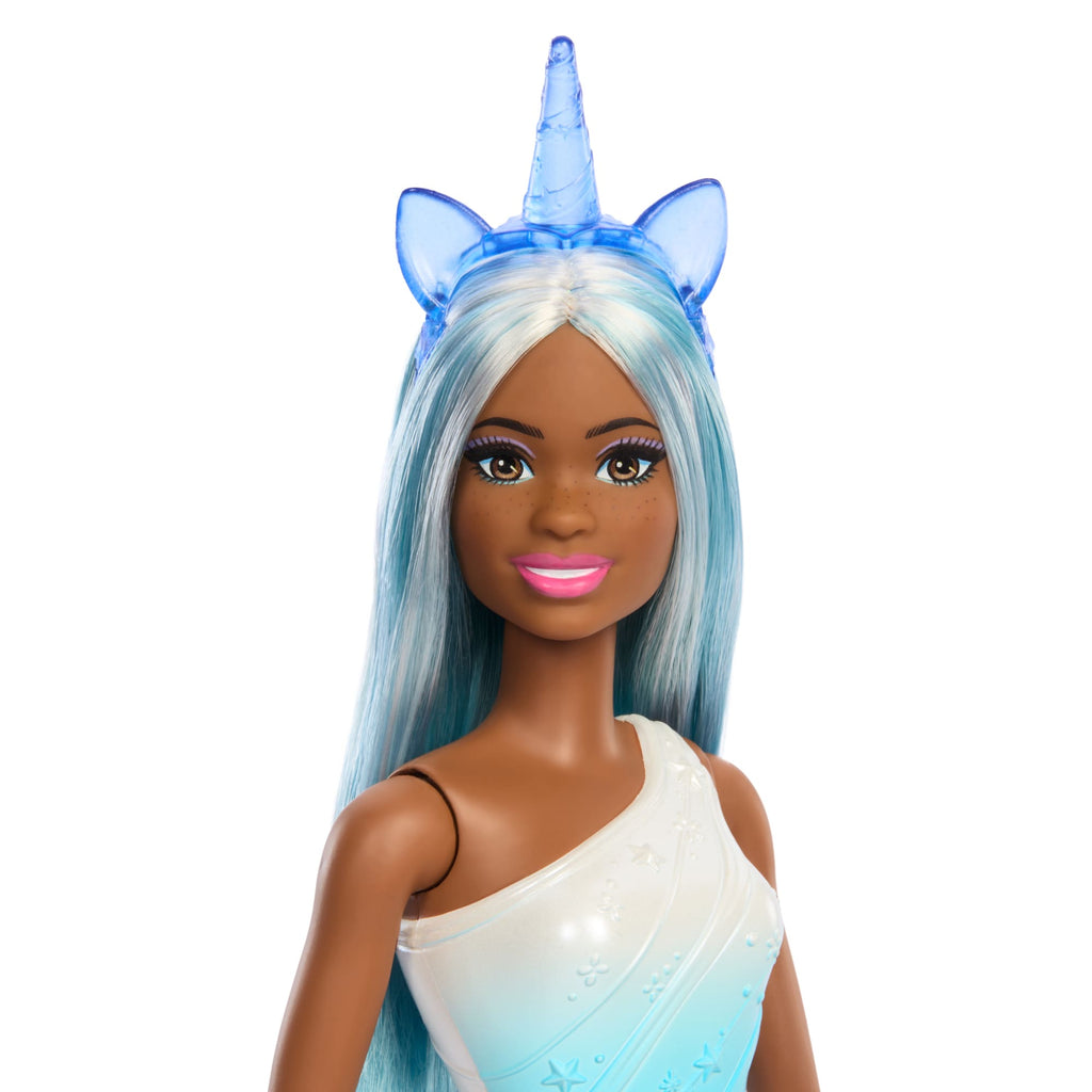 Barbie Unicorno, Bambole Con Capelli Fantasia, Outfit Sfumato E Accessori A Tema Unicorno