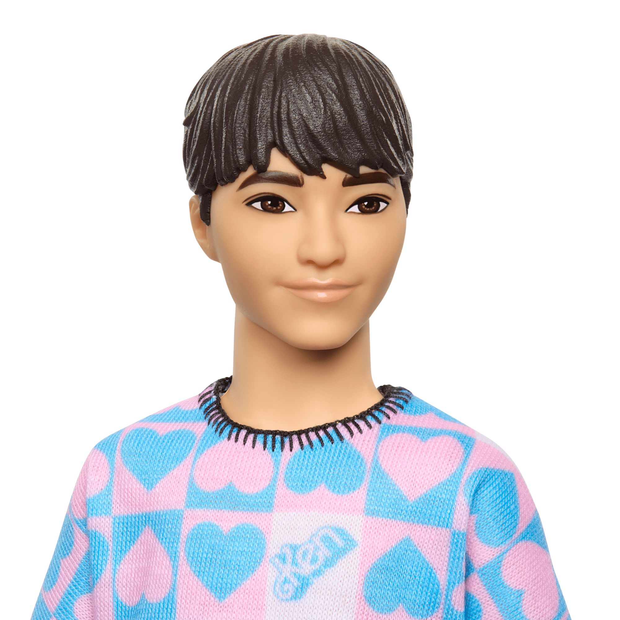 Barbie Fashionistas Ken-Puppe Nr. 219 Mit Schlankem Körper Und Abnehmbarem Outfit