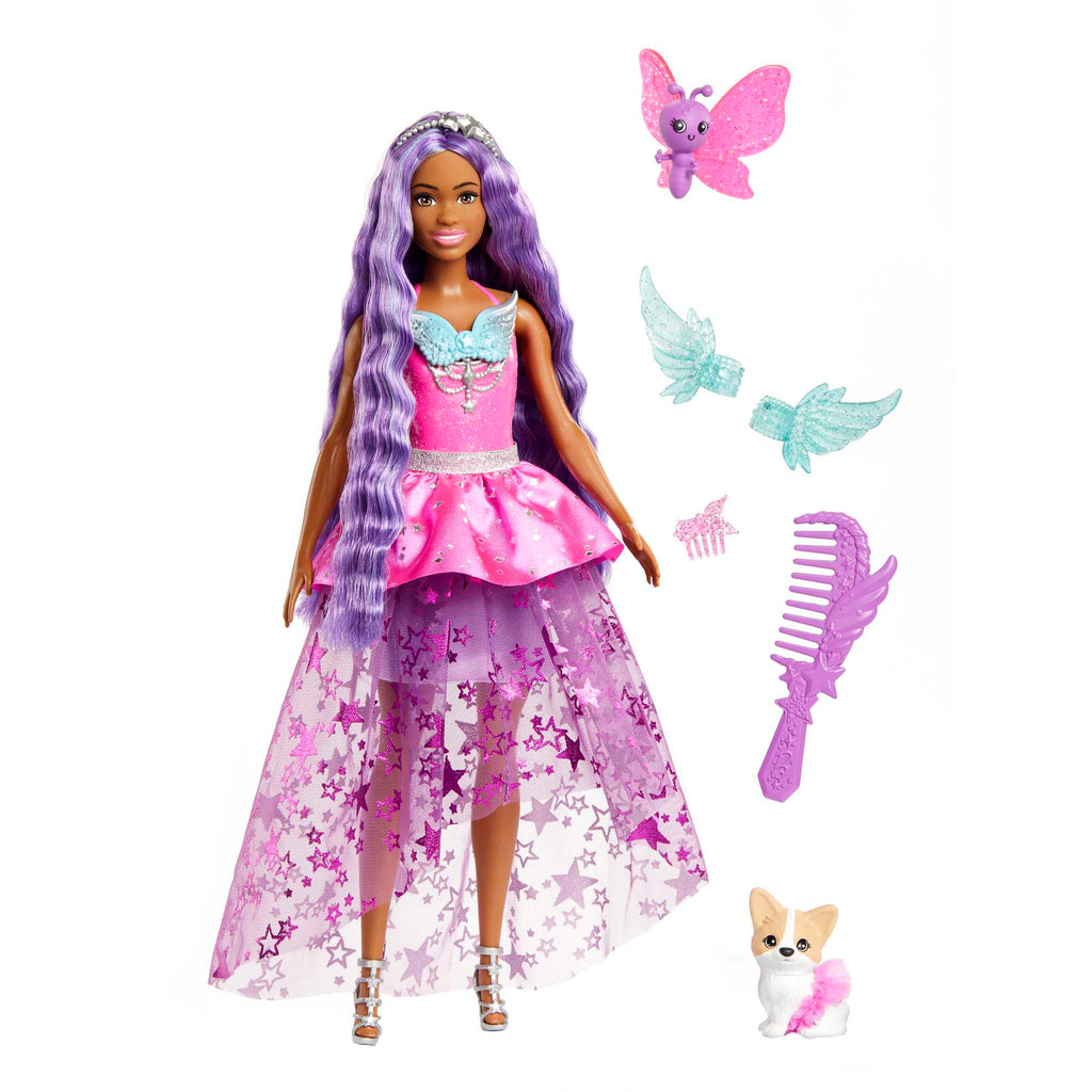 Barbie-A Touch Of Magic-Brooklyn-Poupée Avec 2 Animaux Féeriques