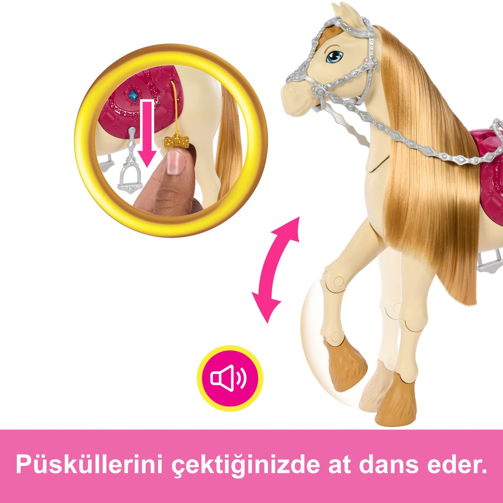 Barbie Gizemleri, Büyük At Kovalamacası ; Sesler, Müzikler Ve Aksesuarlara Sahip Etkileşimli Oyuncak At