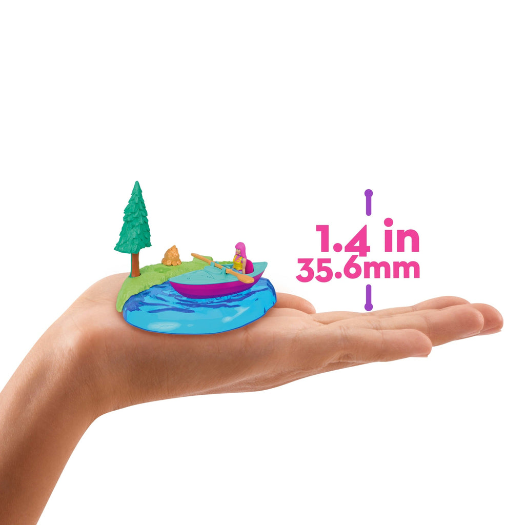Barbie Mini BarbieLand Kajak Zestaw i mini lalka Zabawka 4+