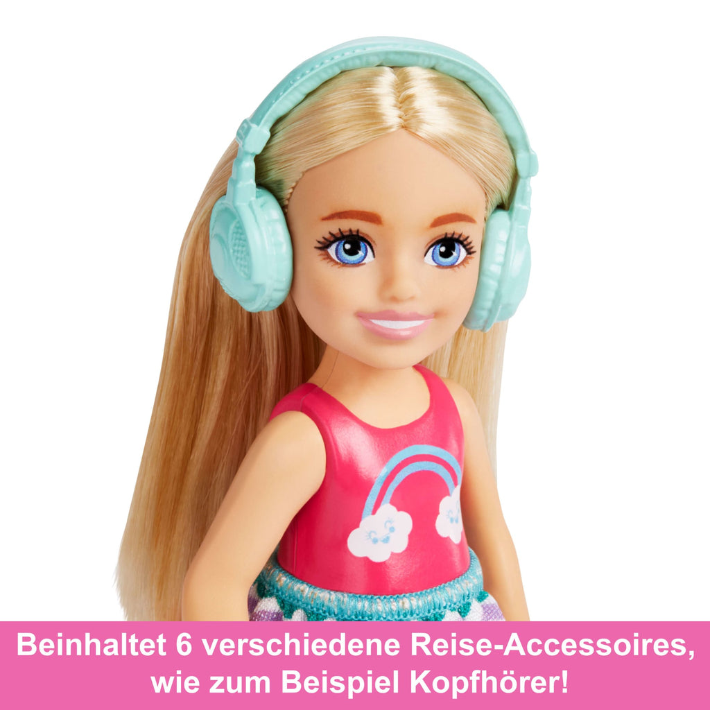 Barbie-Spielzeug, Chelsea-Puppe Und Accessoires, Reiseset Mit Hündchen