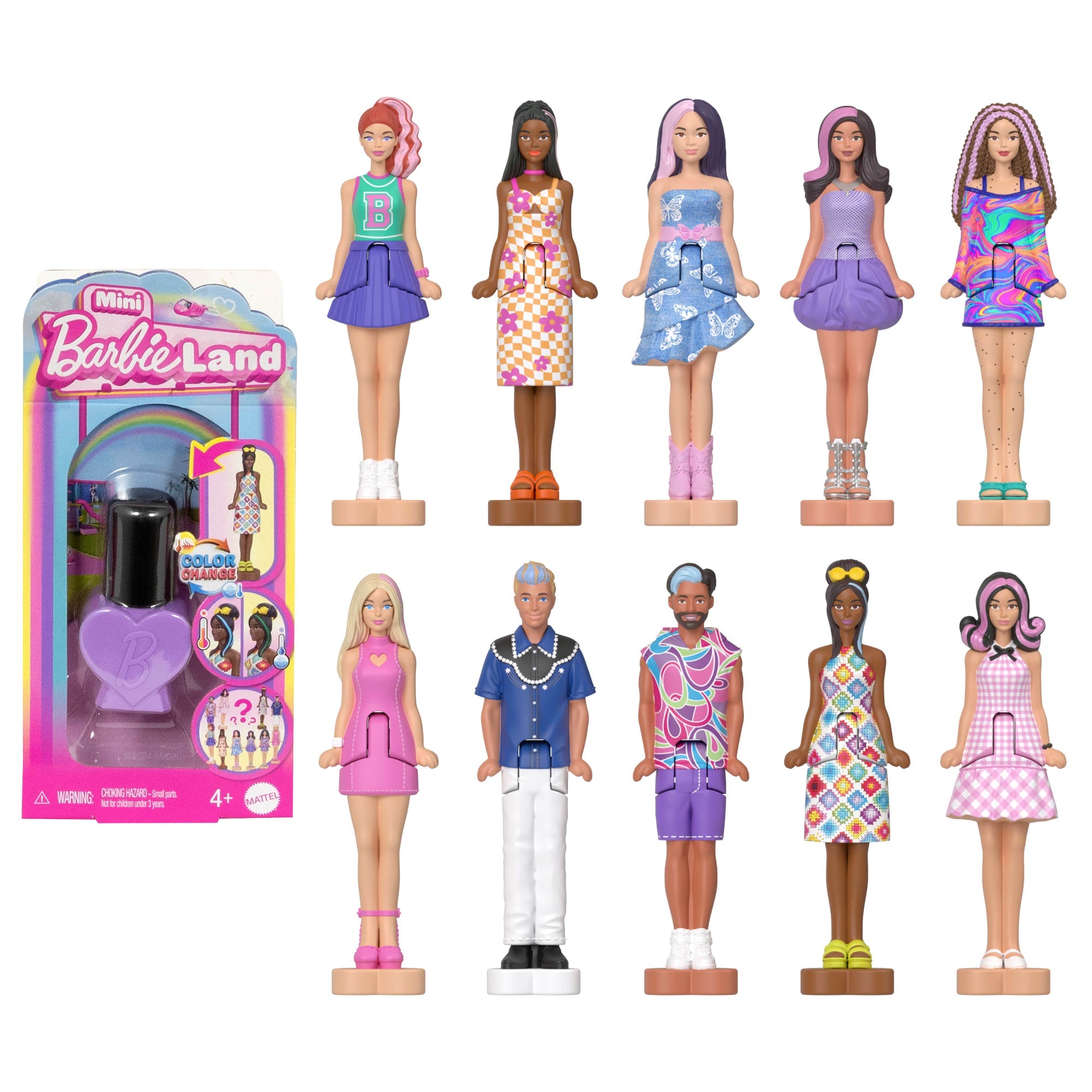 Barbie-Poupée Mini-Barbieland Fashionistas-Poupée De 3,8 Cm