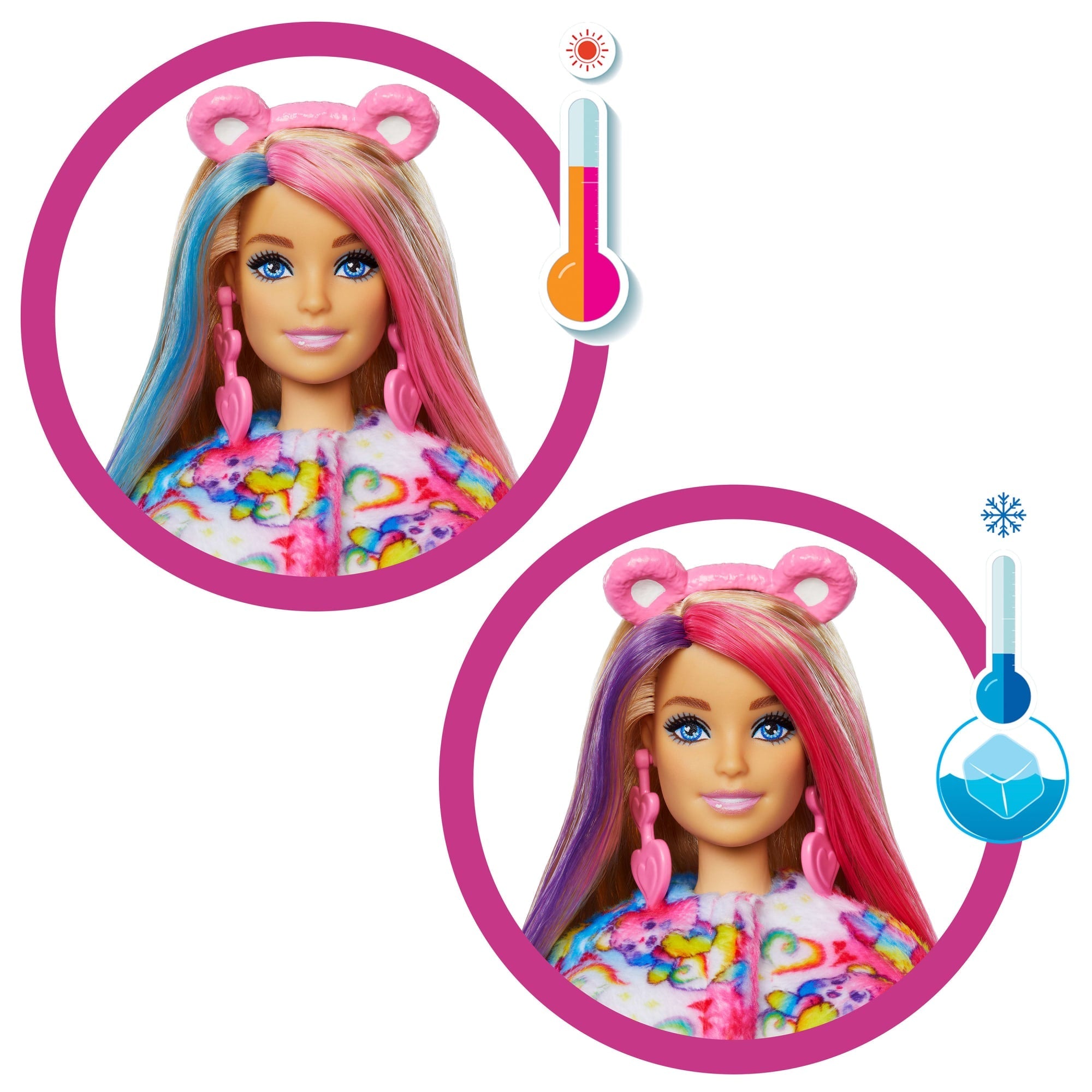 Barbie-Poupée Barbie Cutie Reveal Bisounours-Avec 10 Surprises