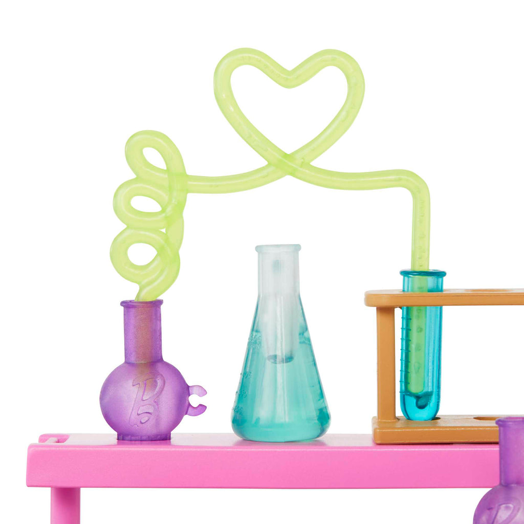 Barbie Bilim Laboratuvarı Oyun Seti, 2 Bebek, Laboratuvar Tezgahı Ve 10'Dan Fazla Aksesuar