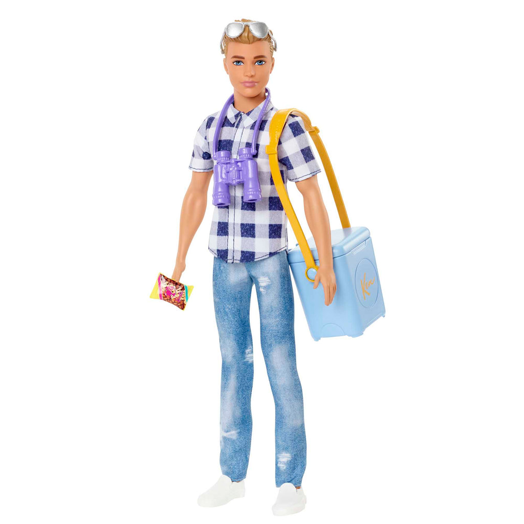 Barbie „Abenteuer Zu Zweit“ Ken Camping-Puppe Und Zubehör. Spielzeug Für Kinder Ab 3 Jahren