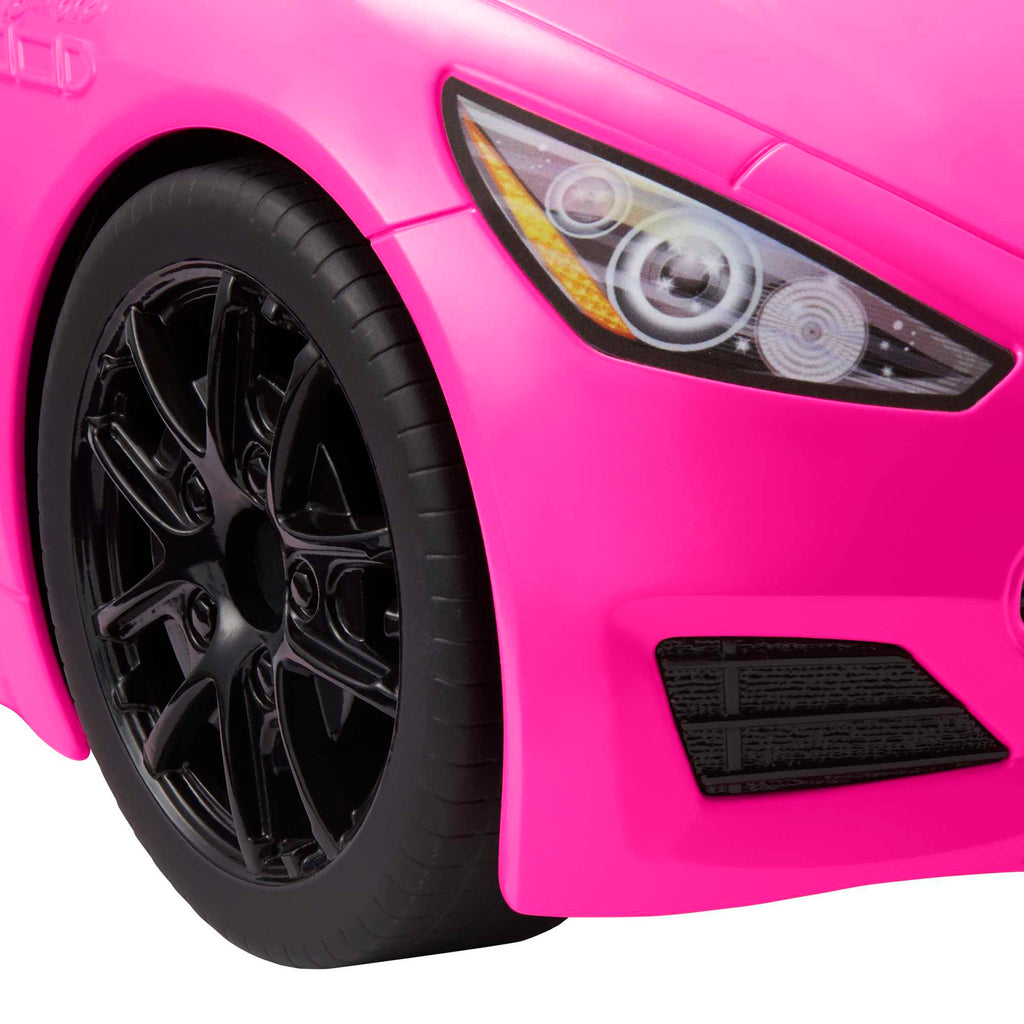 Barbie - Voiture Cabriolet De Barbie - Véhicule Poupée Mannequin - Dès 3 Ans