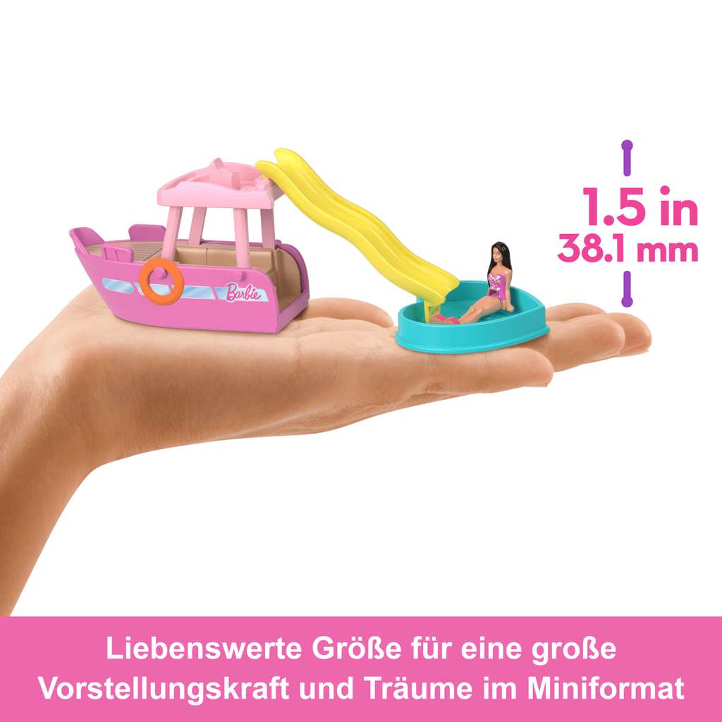 Barbie Mini BarbieLand Puppe und Traumboot
