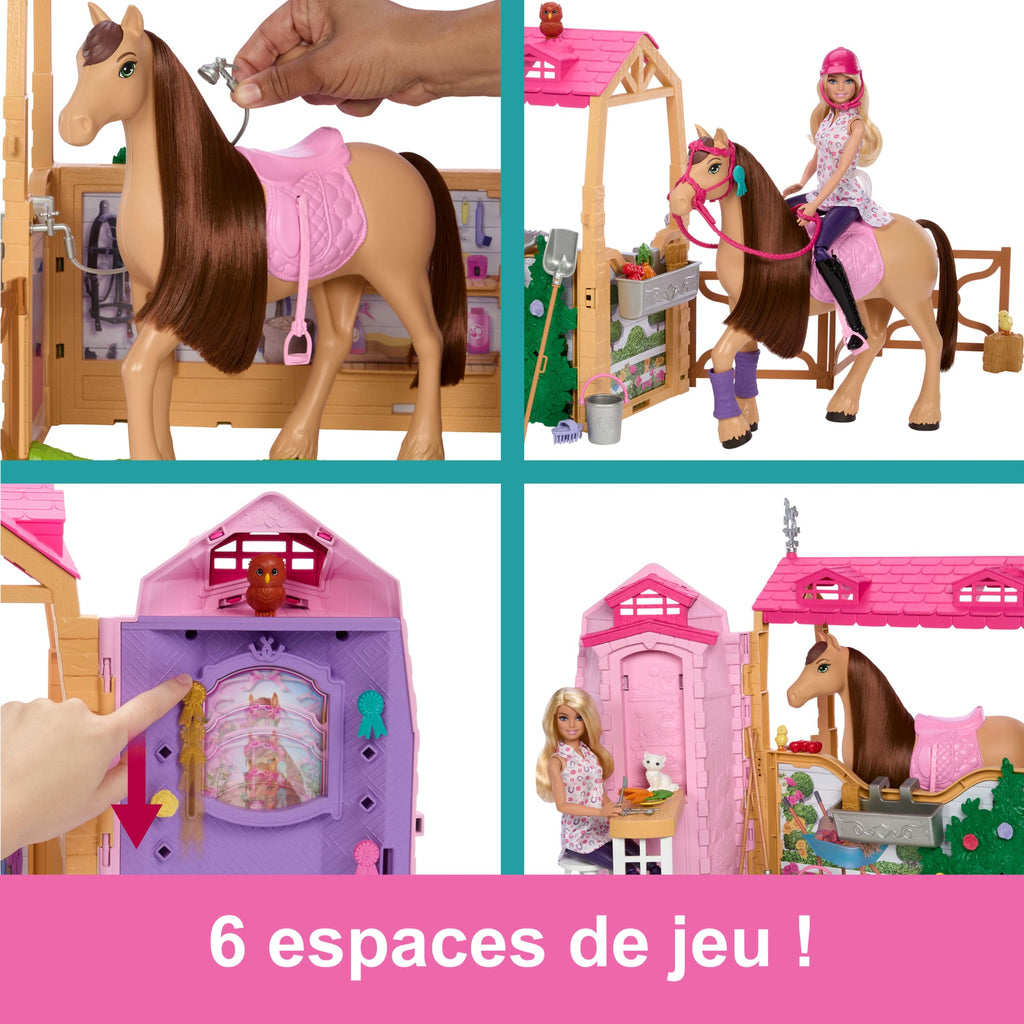 Barbie – Barbie Mysteries : The Great Horse Chase-Coffret Écurie Ultime