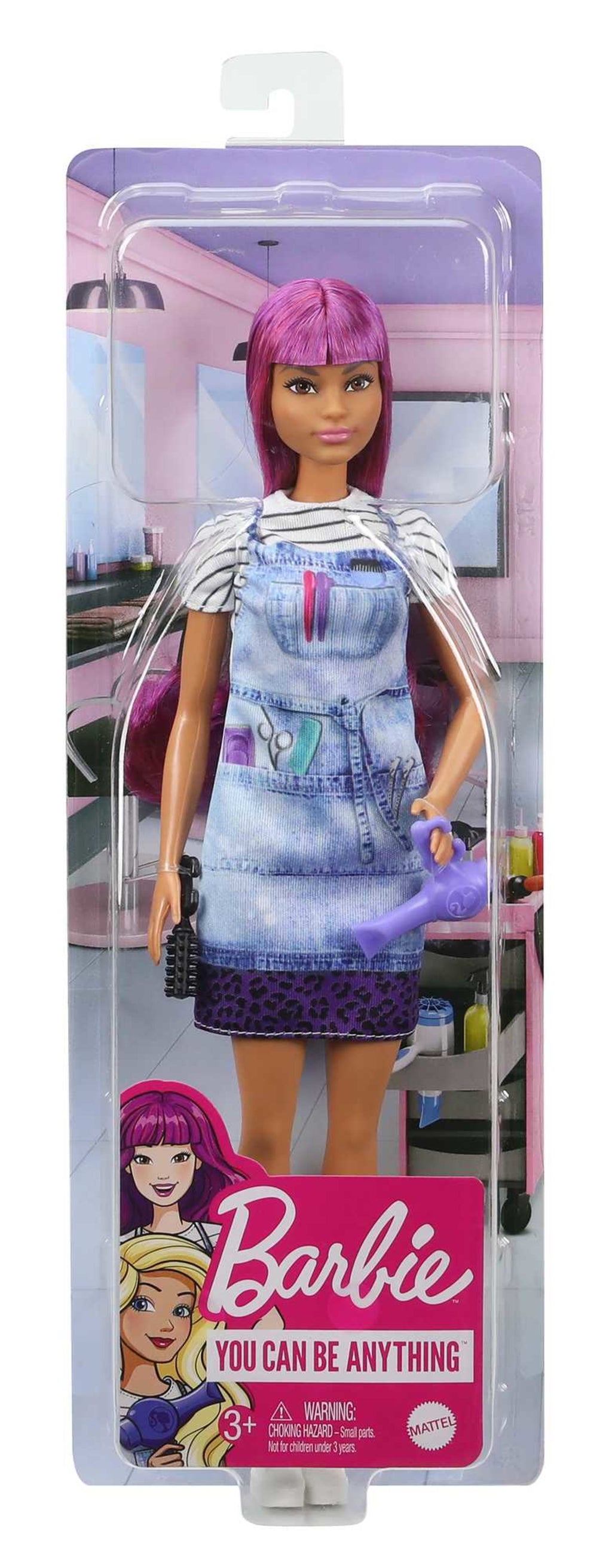 Barbie Career Doll & Accessories Wearing Professional Outfits (Styles May Vary)