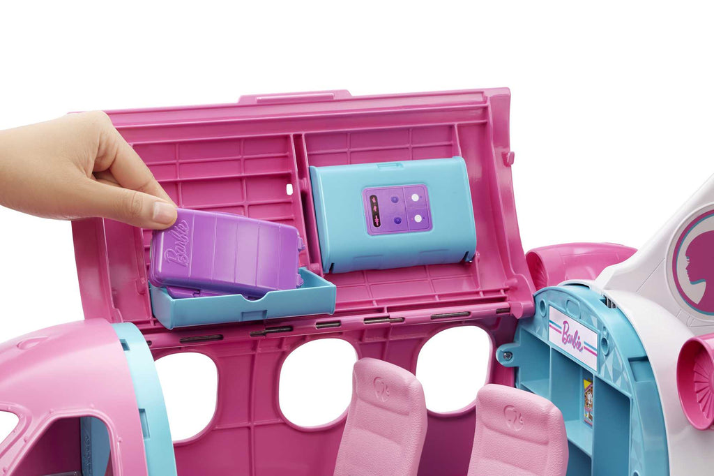 Barbie - L'Avion De Rêve De Barbie - Véhicule Poupée Mannequin - 3 Ans Et +