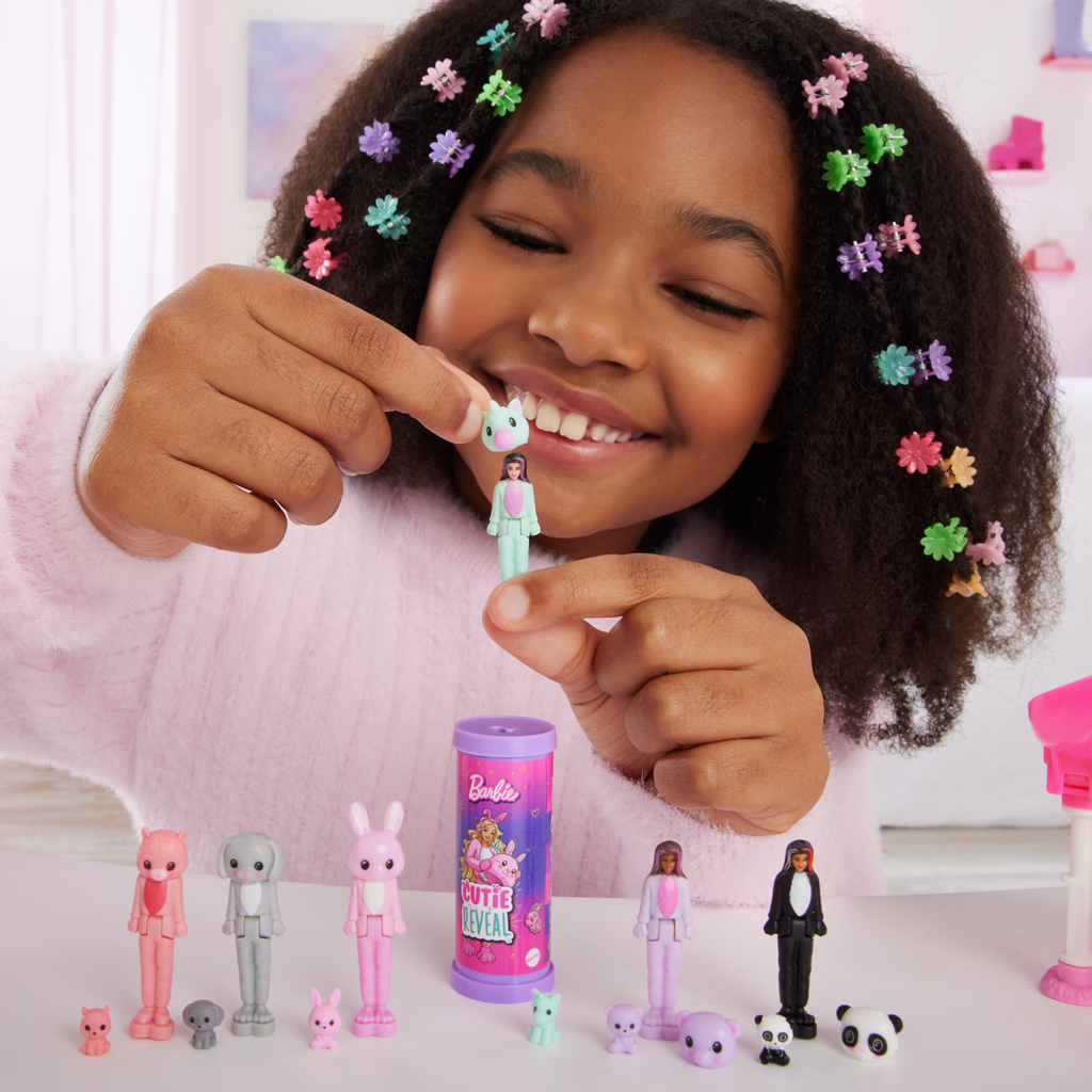 Barbie-Poupées Mini Barbieland - Assortiment Cutie Reveal 3,8 Cm