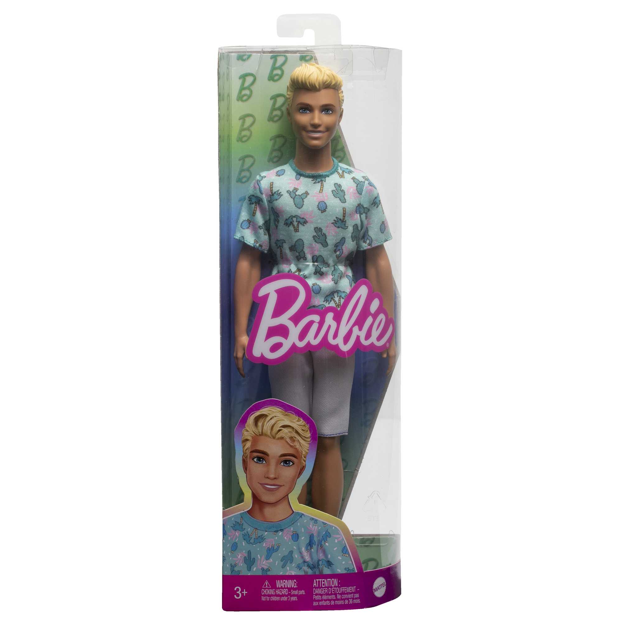 Barbie - Poupée Ken Fashionistas - Poupée Mannequin - 3 Ans Et +