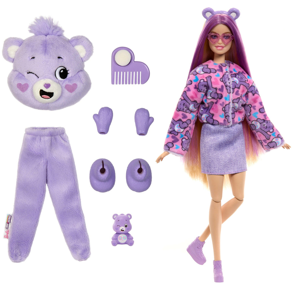 Barbie Cutie Reveal Sevimli Ayıcıklar Serisi, Bebek, Aksesuarlar Ve 10 Sürpriz (Stiller Çeşitlilik Gösterebilir)