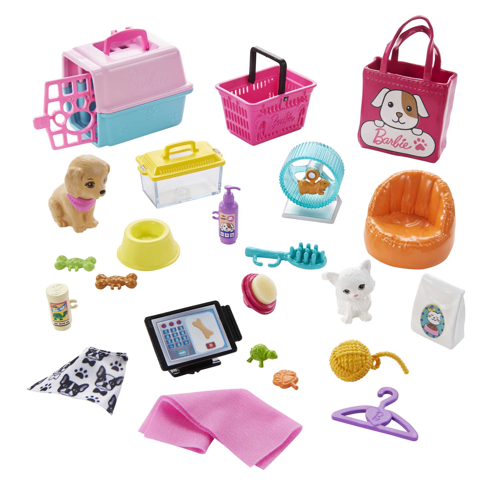 Barbie - Barbie Et Son Animalerie - Poupée Mannequin - Dès 3 Ans