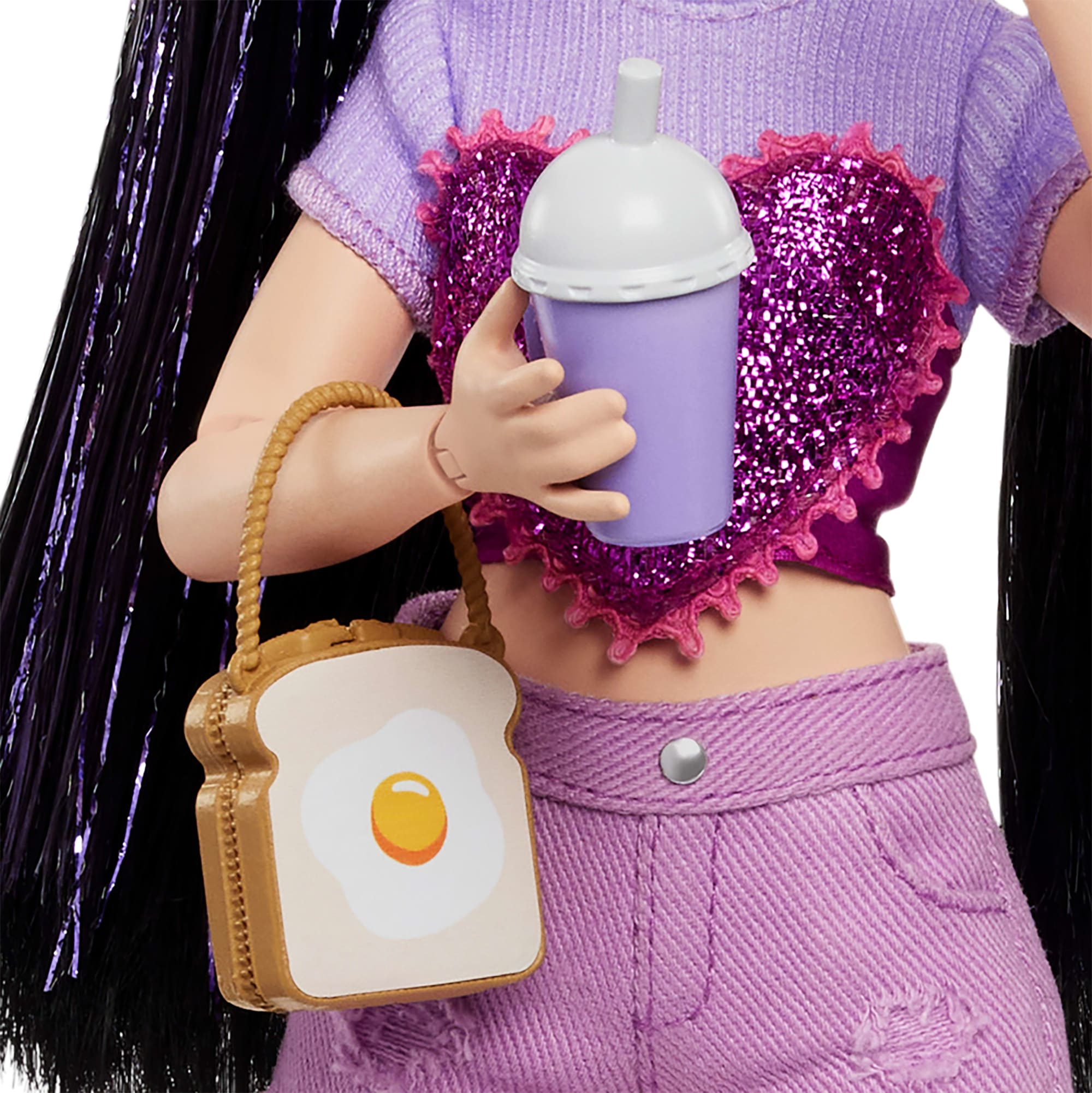 Barbie Dream Besties Renee, Bambola Alla Moda Con 11 Accessori A Tema Cibo
