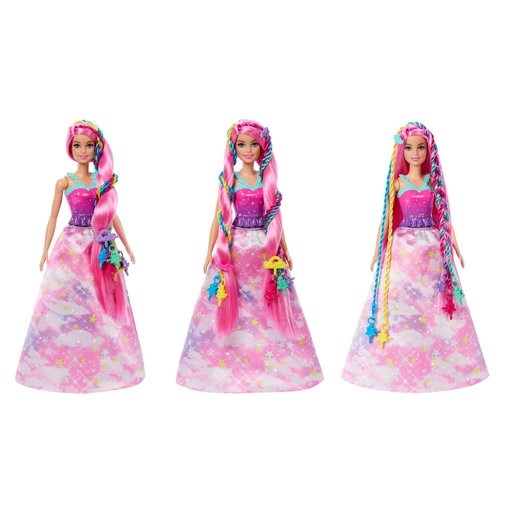 Barbie-Barbie Royal Tresses Magiques-Coffret Poupée Et Accessoires